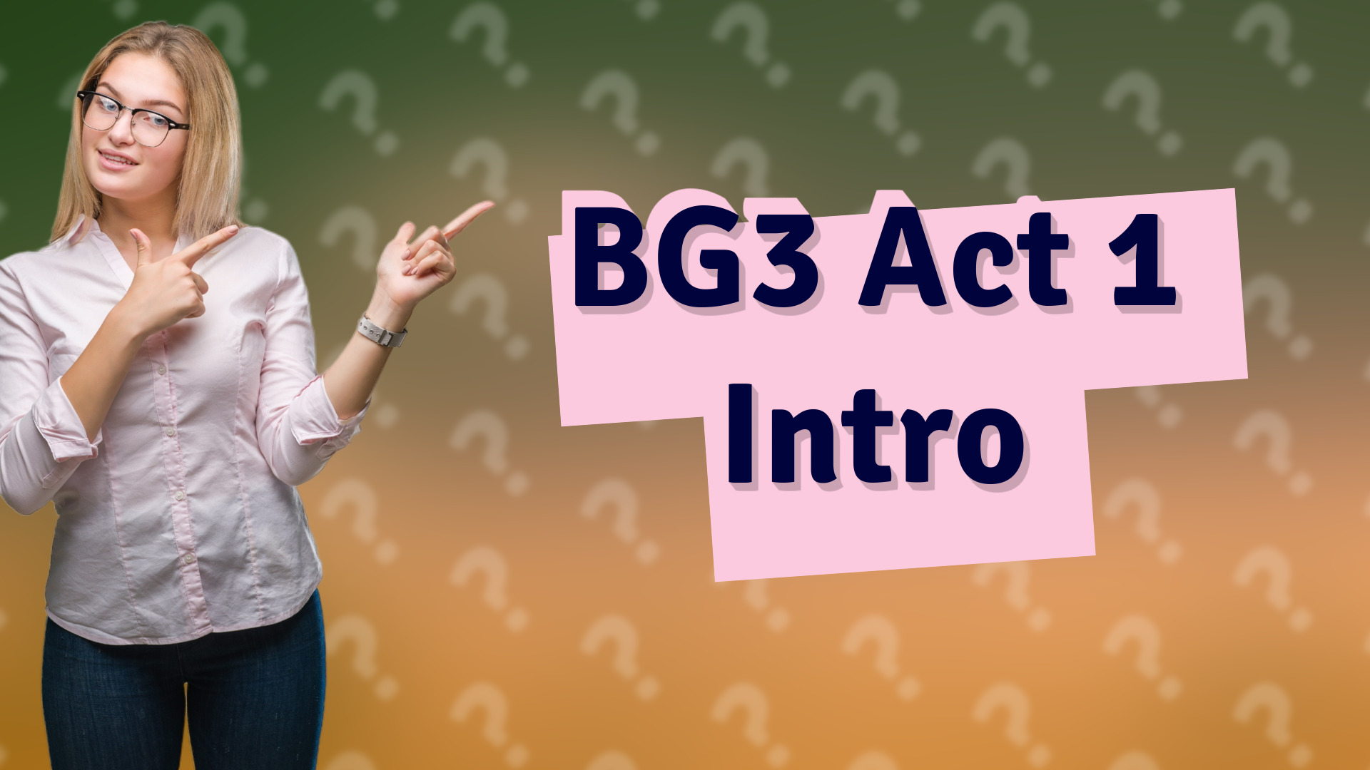 BG3 Act 1 Intro
