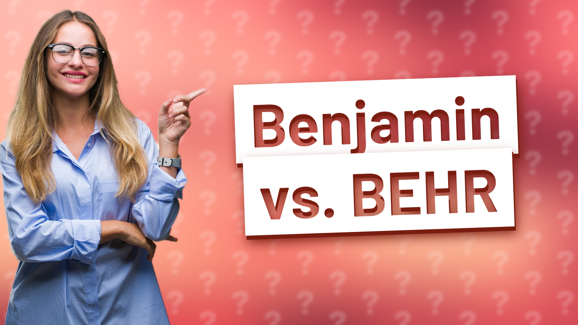 Benjamin vs. BEHR
