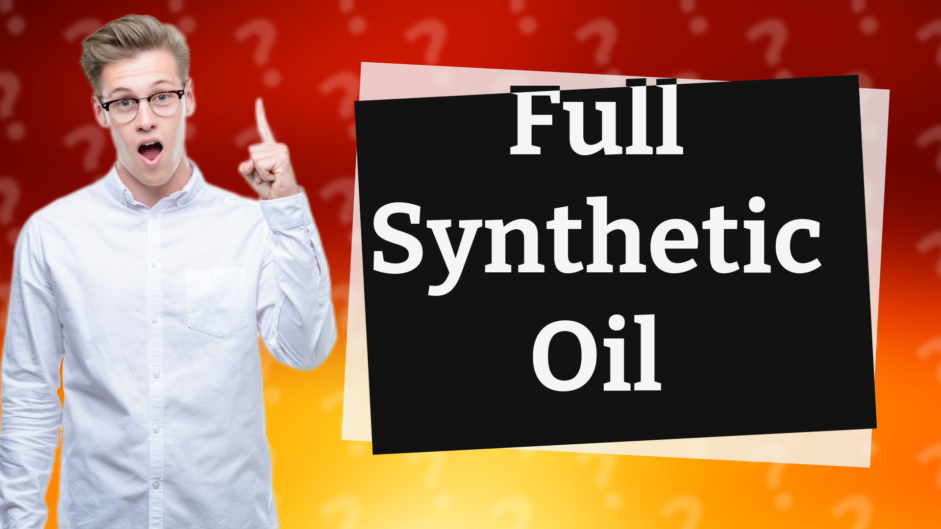 Full Synthetic Oil