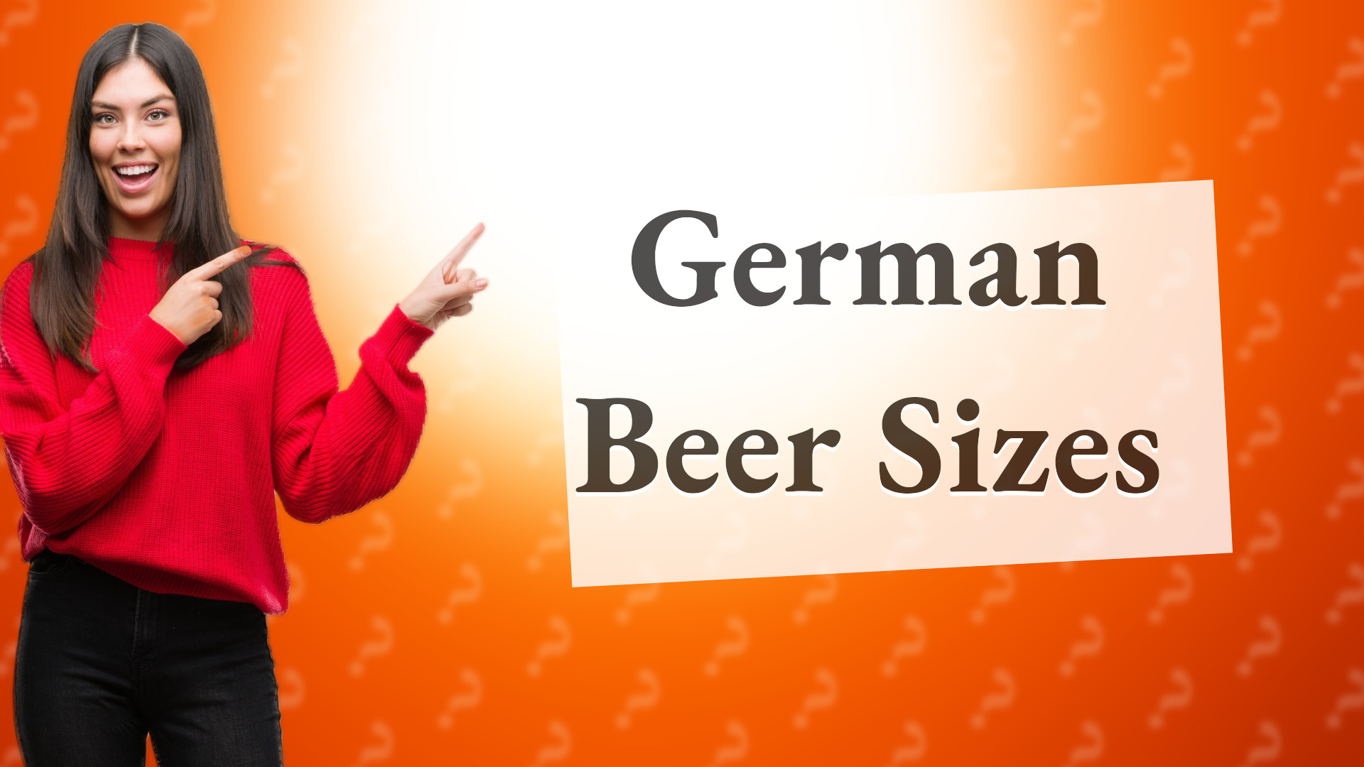 German Beer Sizes