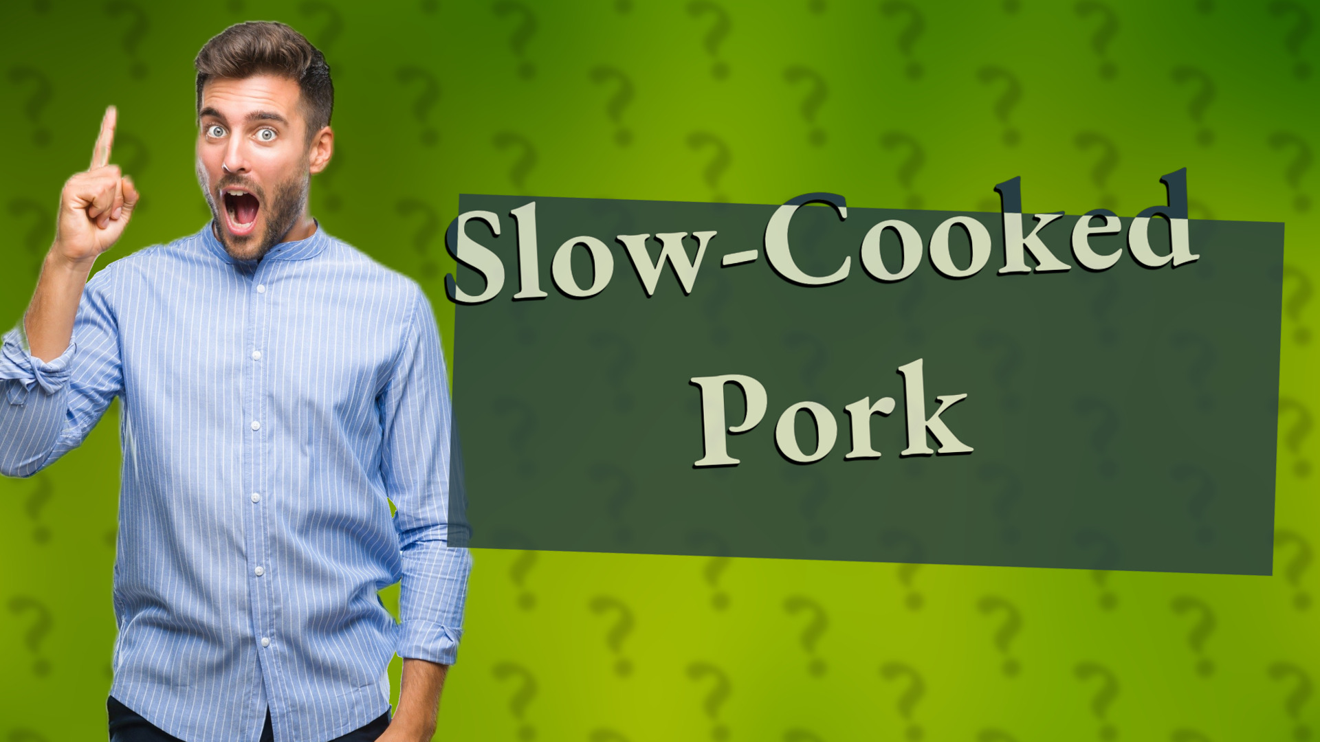 Slow-Cooked Pork