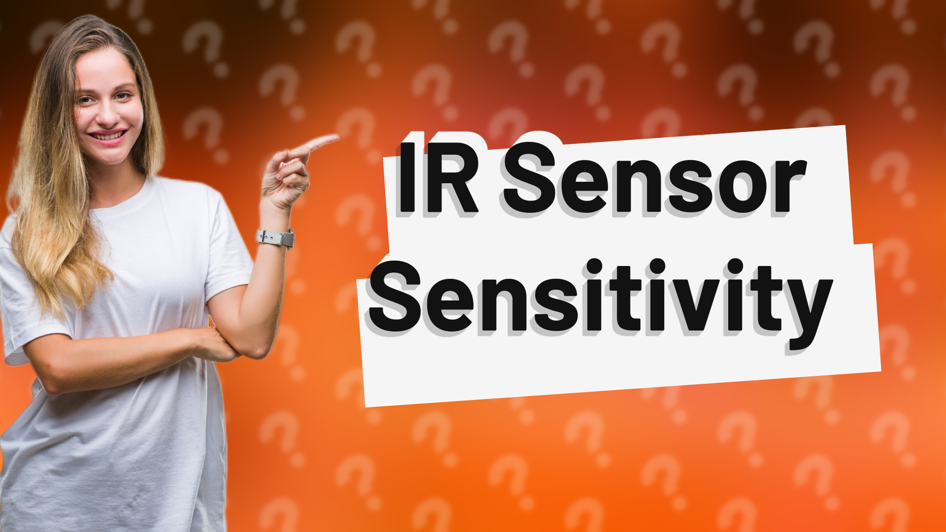 IR Sensor Sensitivity