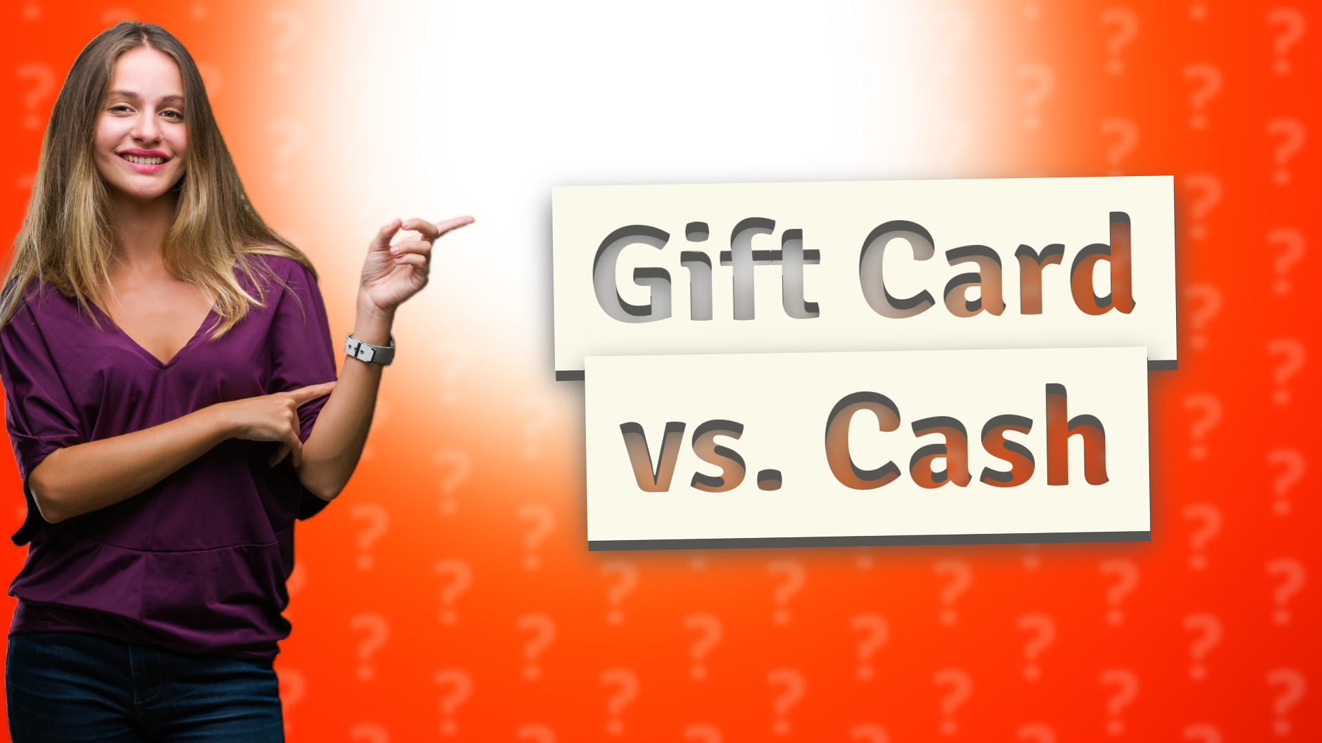Gift Card vs. Cash