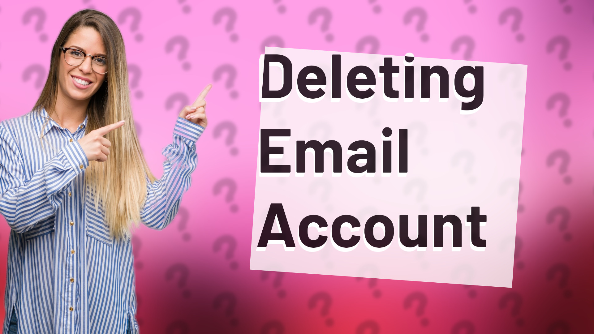 Deleting Email Account