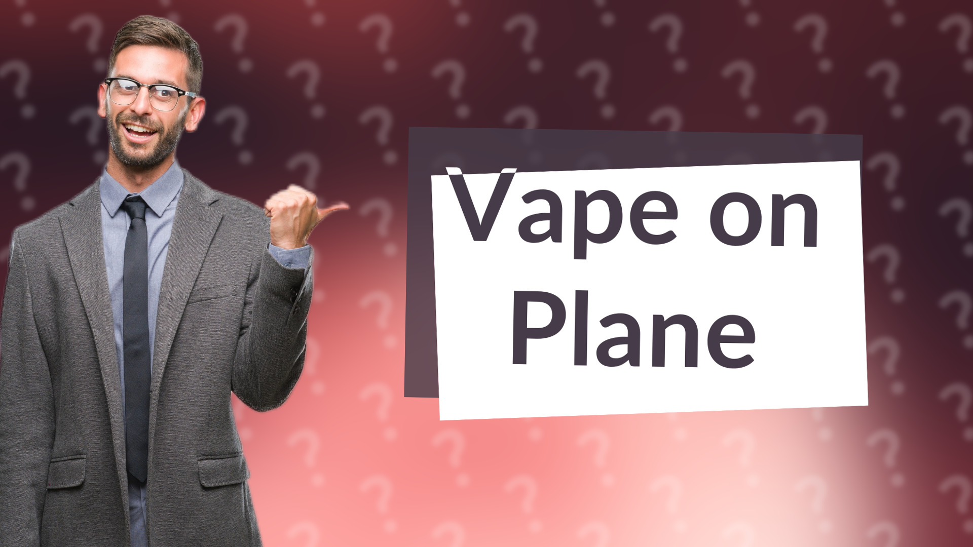 Vape on Plane