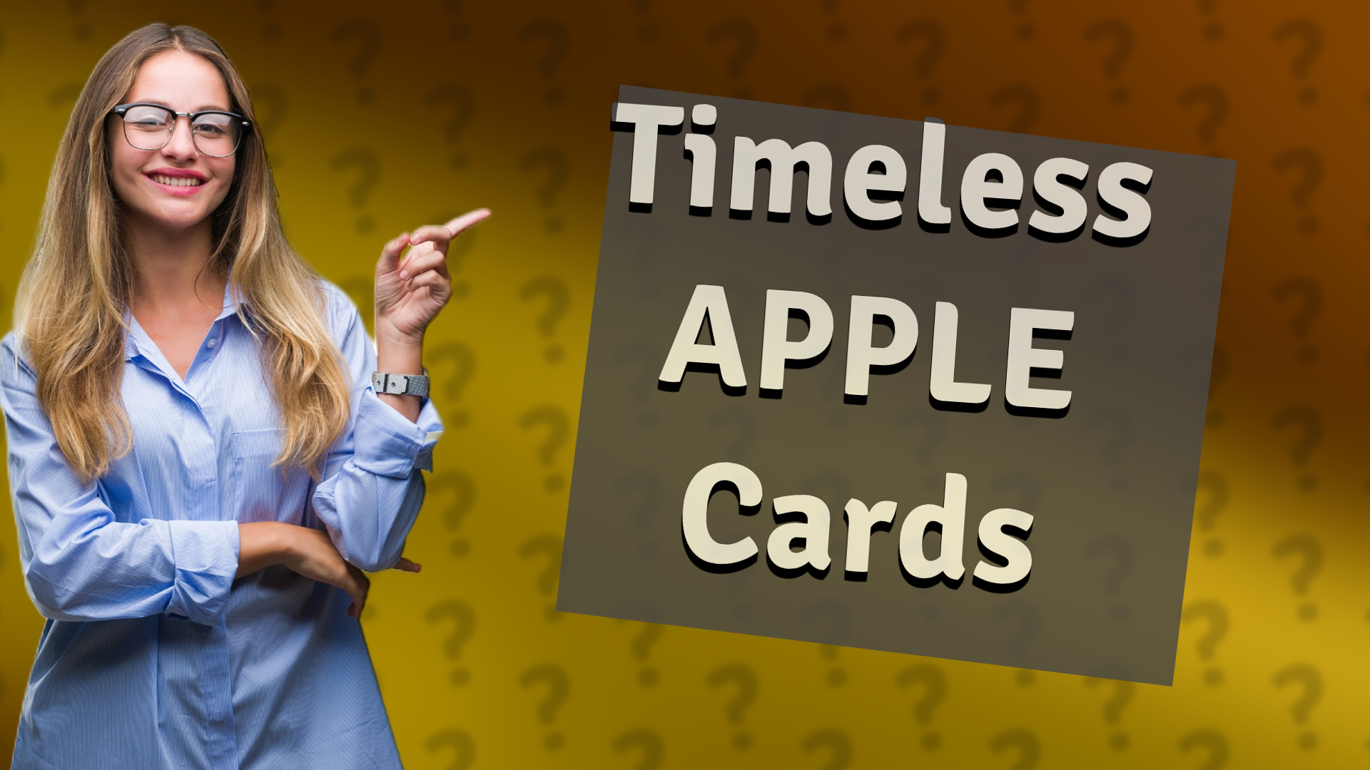 Timeless APPLE Cards