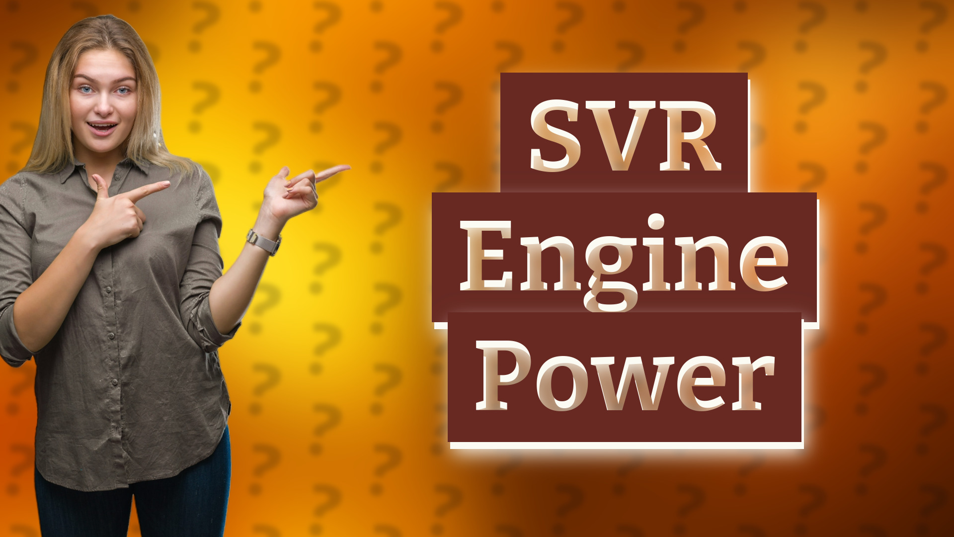 SVR Engine Power