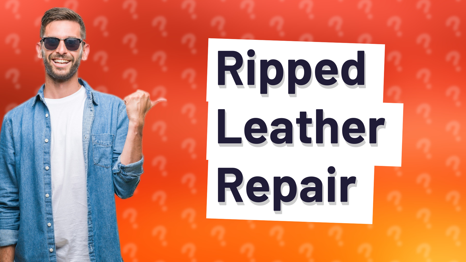 Ripped Leather Repair