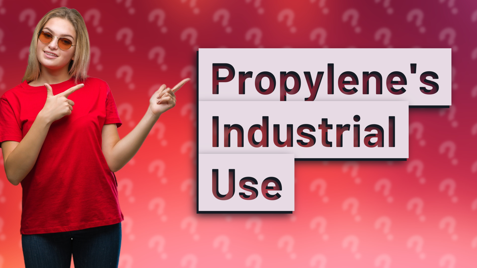 Propylene's Industrial Use