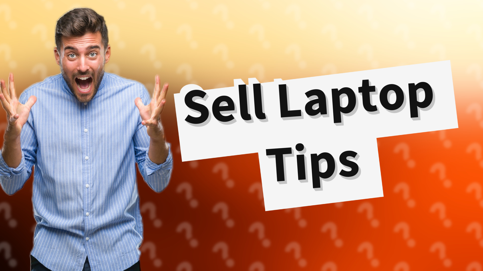 Sell Laptop Tips