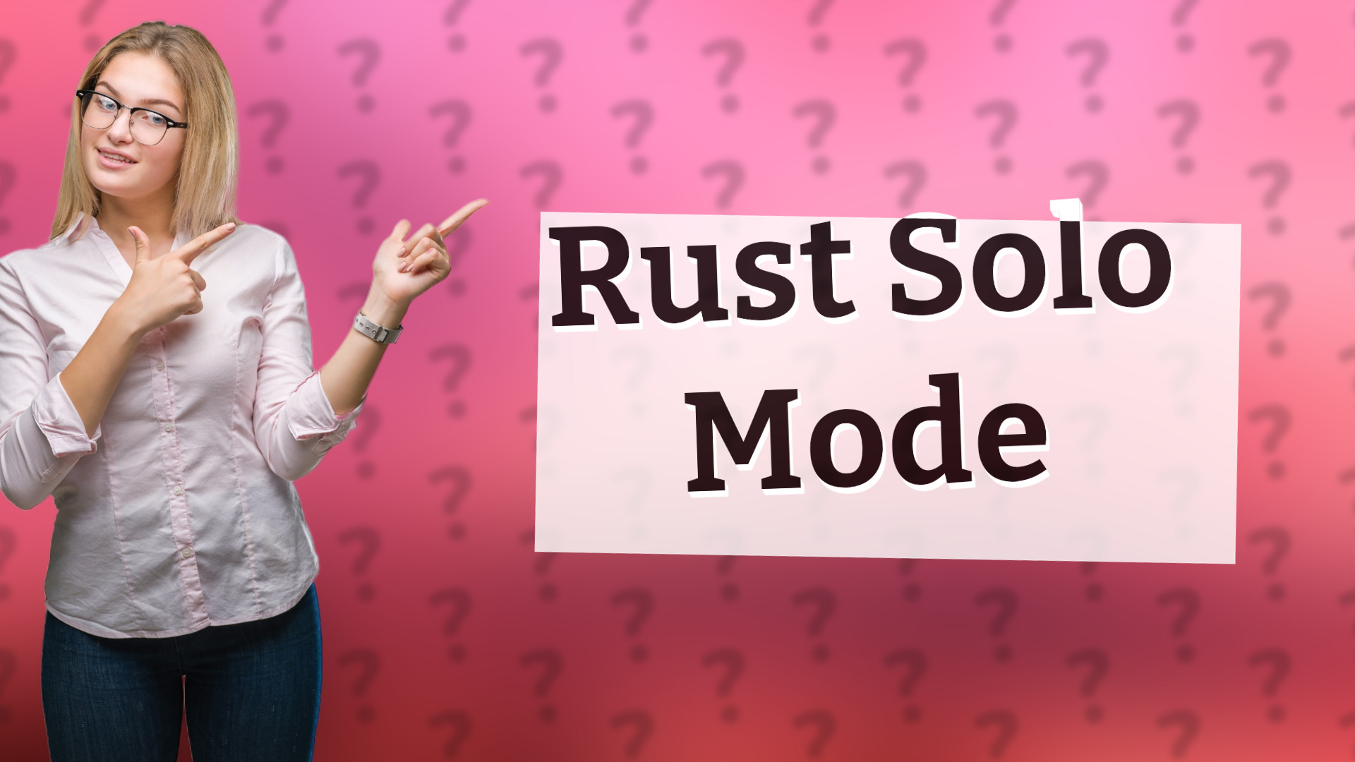 Rust Solo Mode