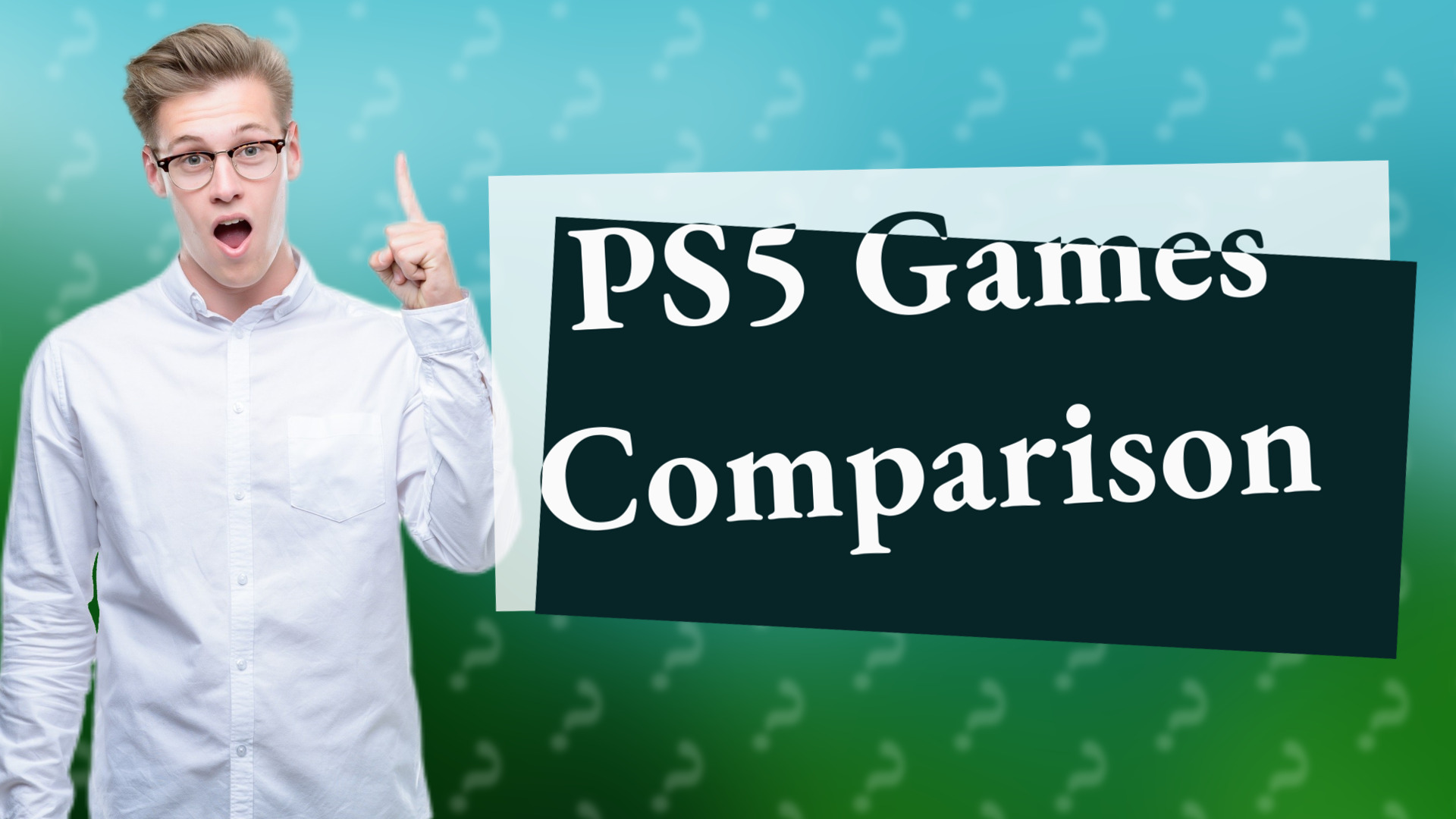 PS5 Games Comparison