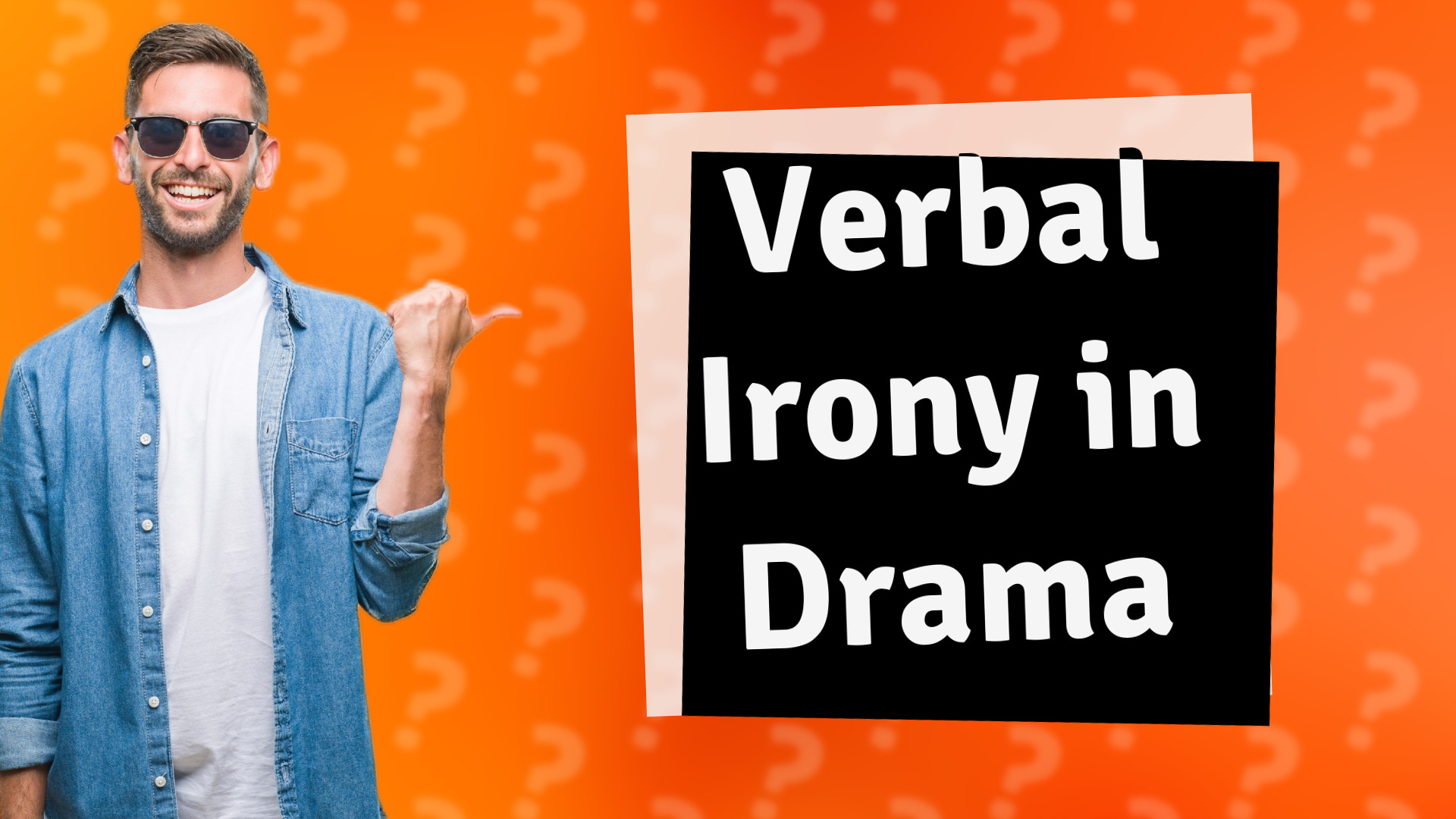 Verbal Irony in Drama