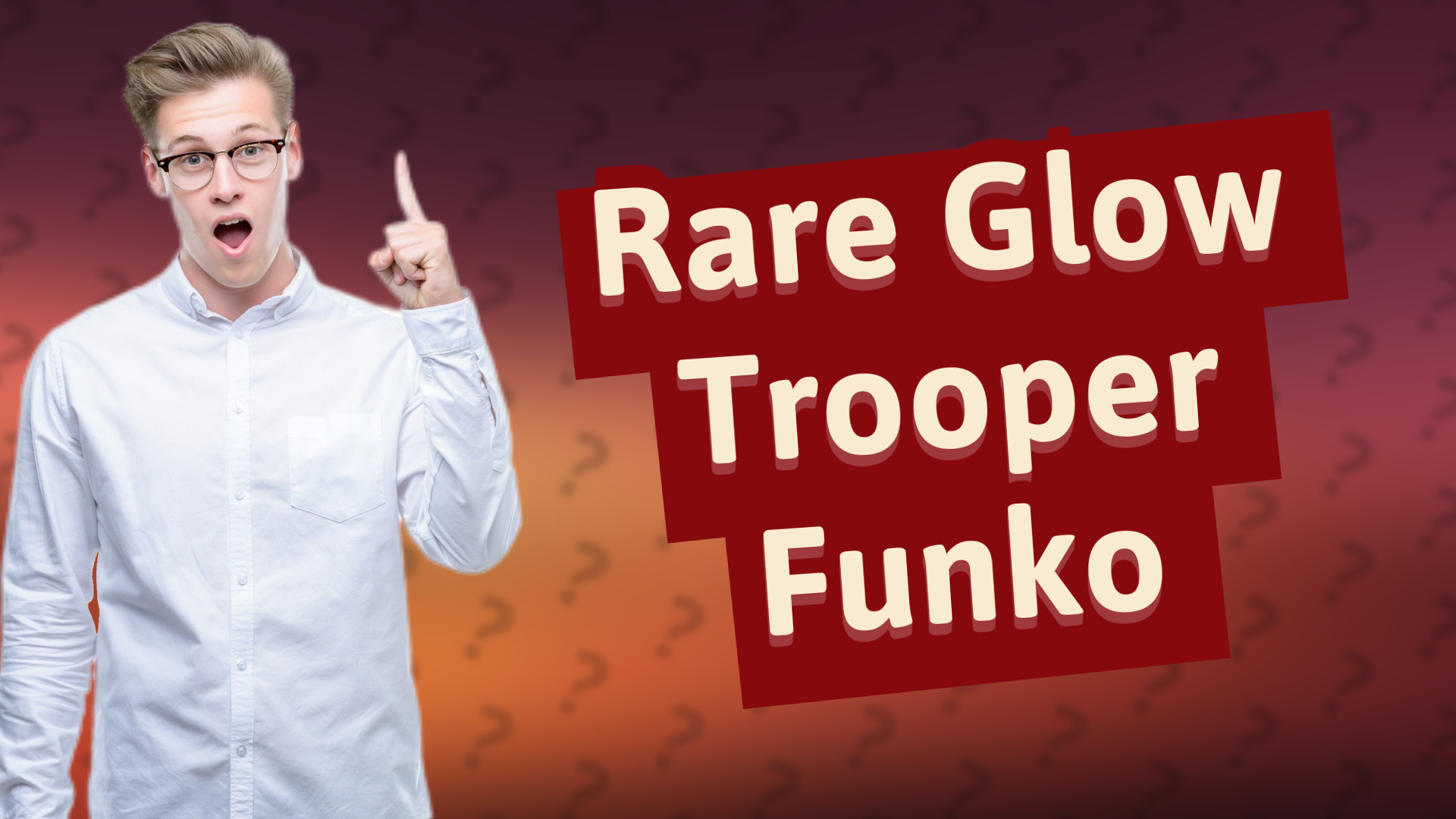 Rare Glow Trooper Funko