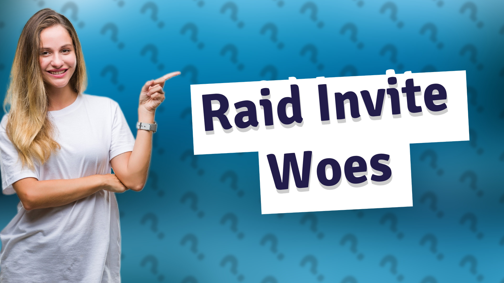 Raid Invite Woes