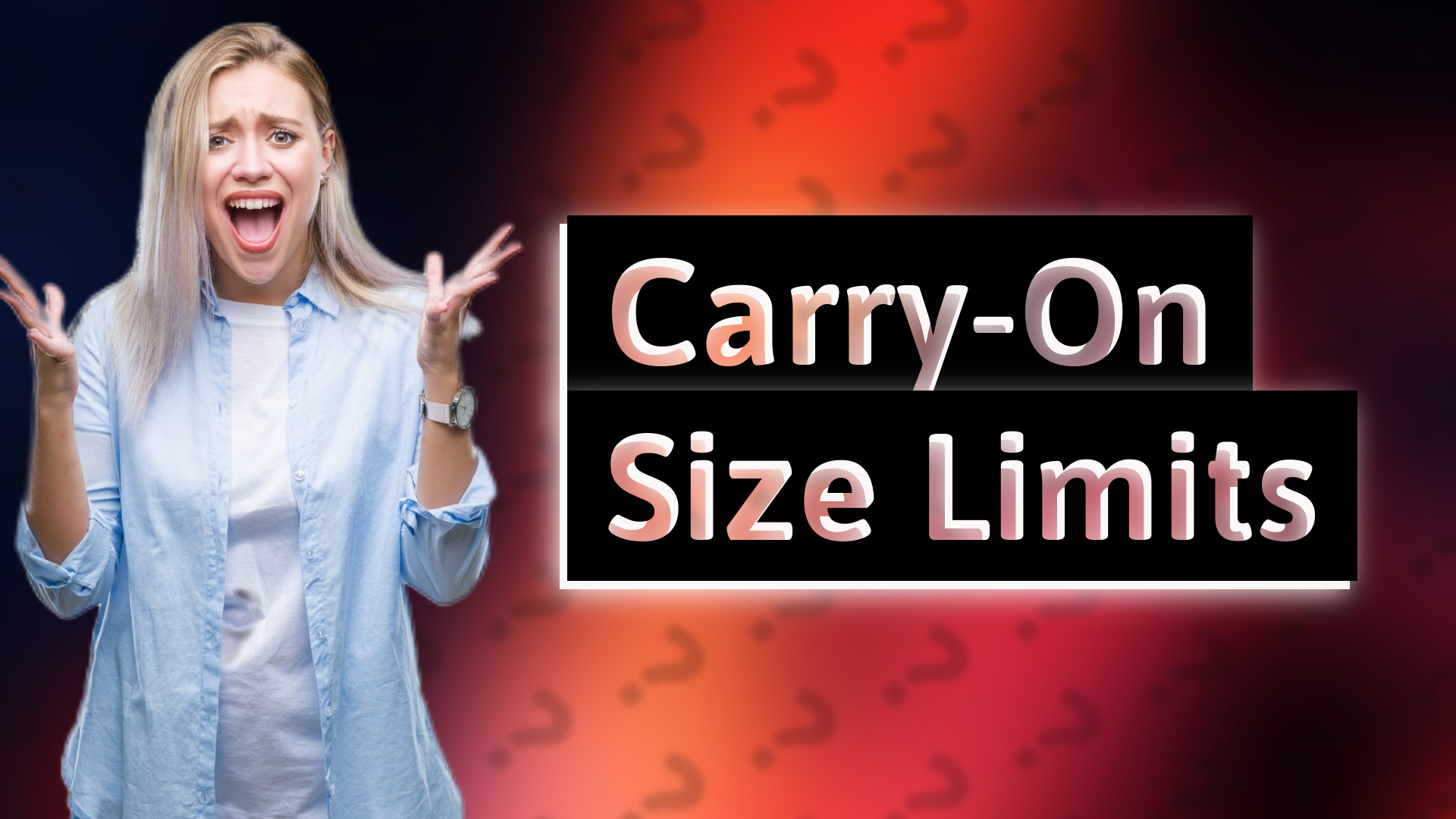 Carry-On Size Limits
