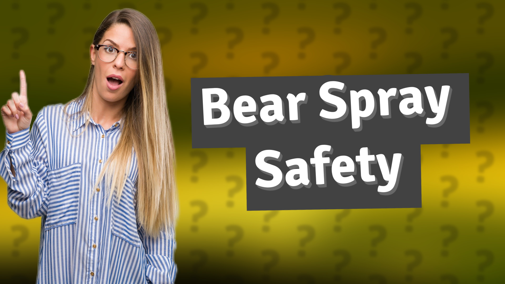 Bear Spray Safety