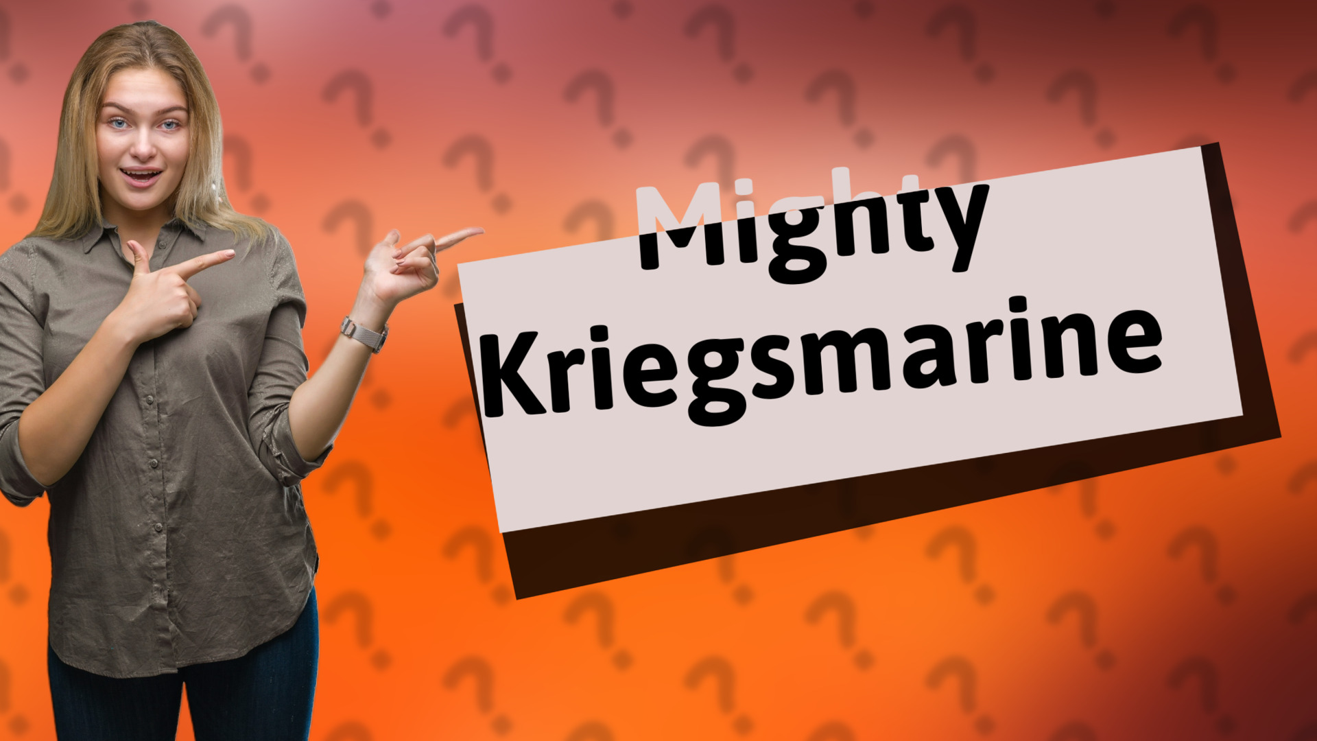 Mighty Kriegsmarine