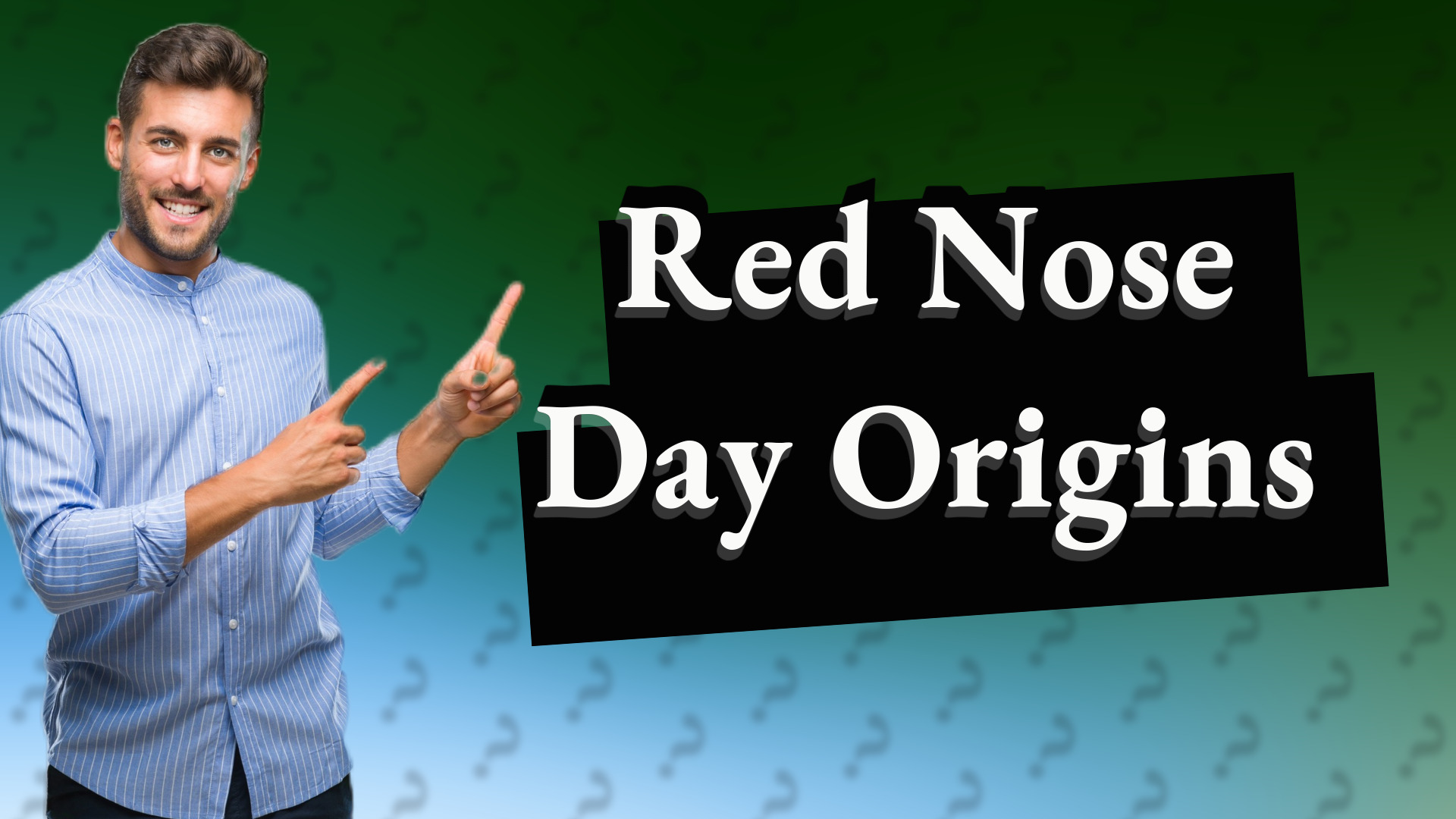 Red Nose Day Origins