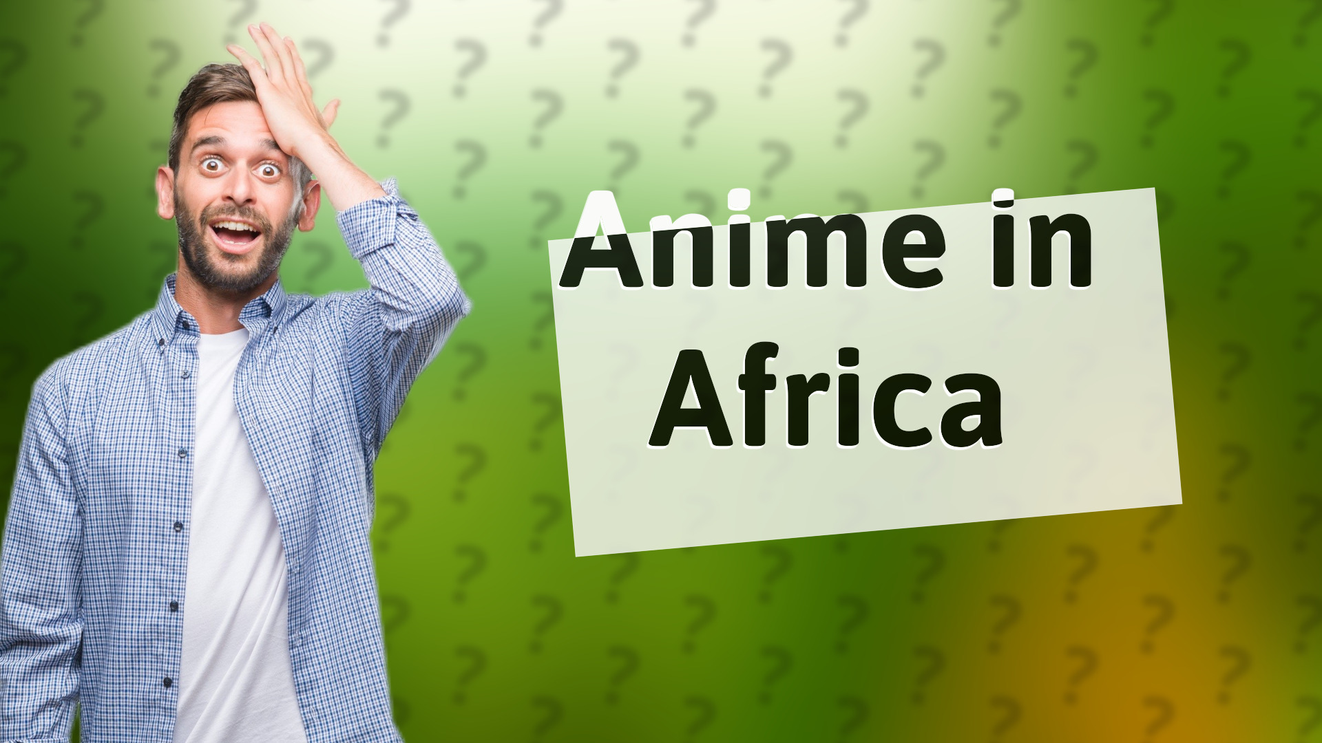 Anime in Africa