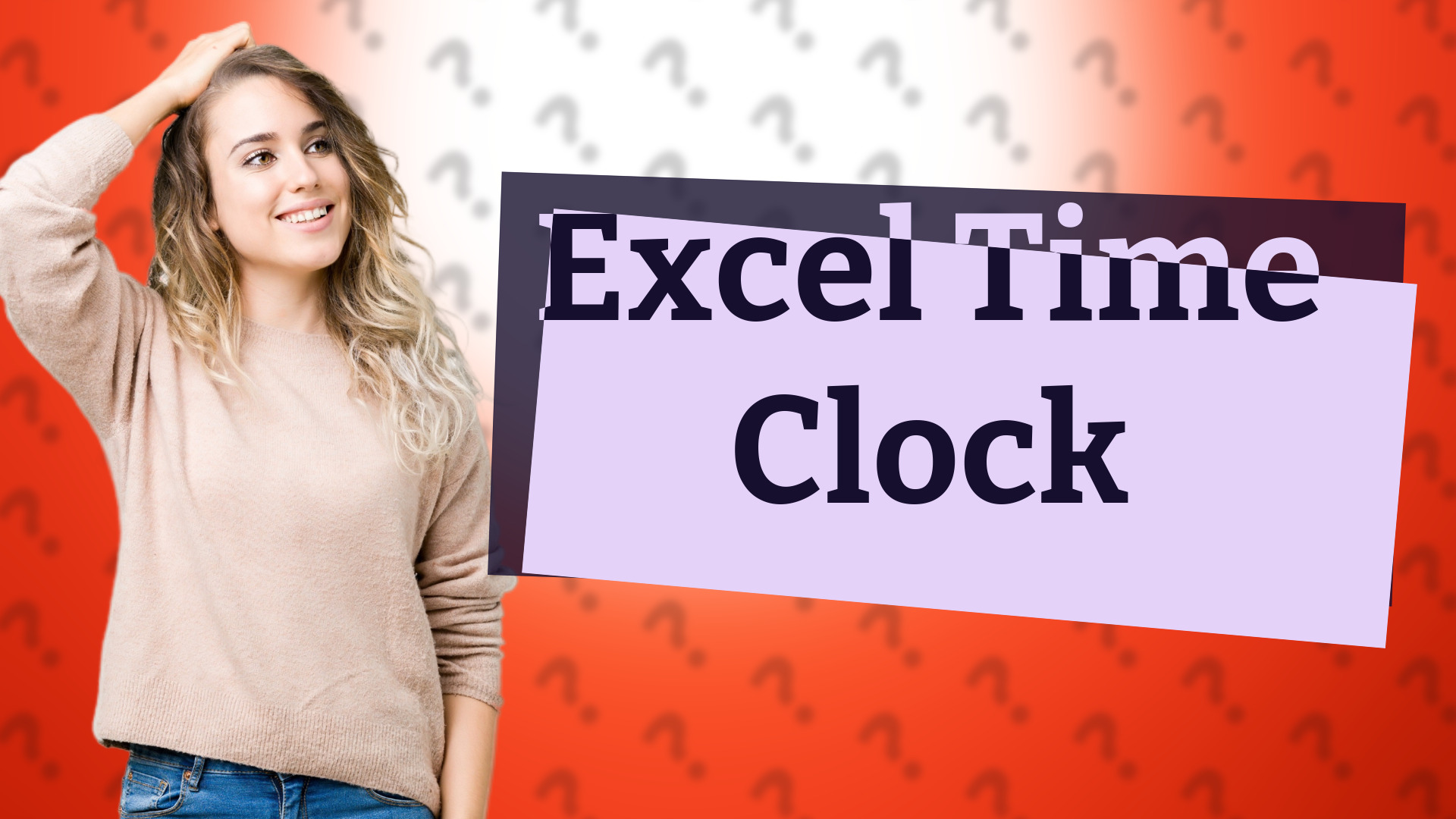 Excel Time Clock