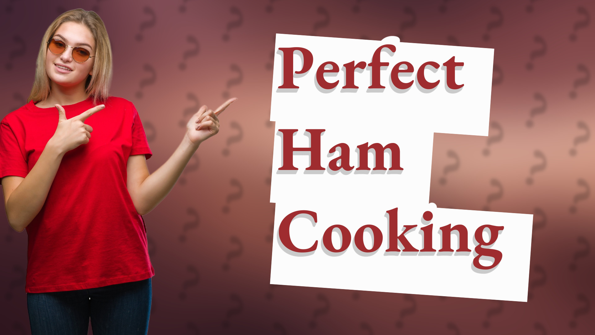 Perfect Ham Cooking