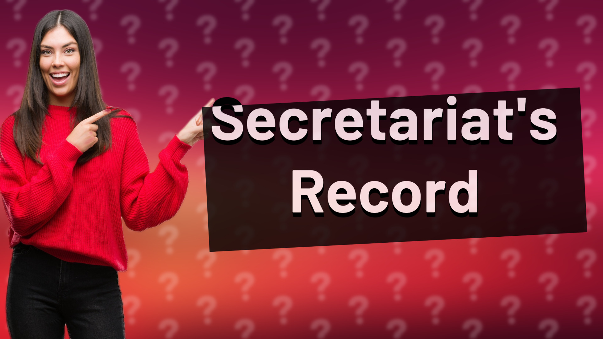 Secretariat's Record