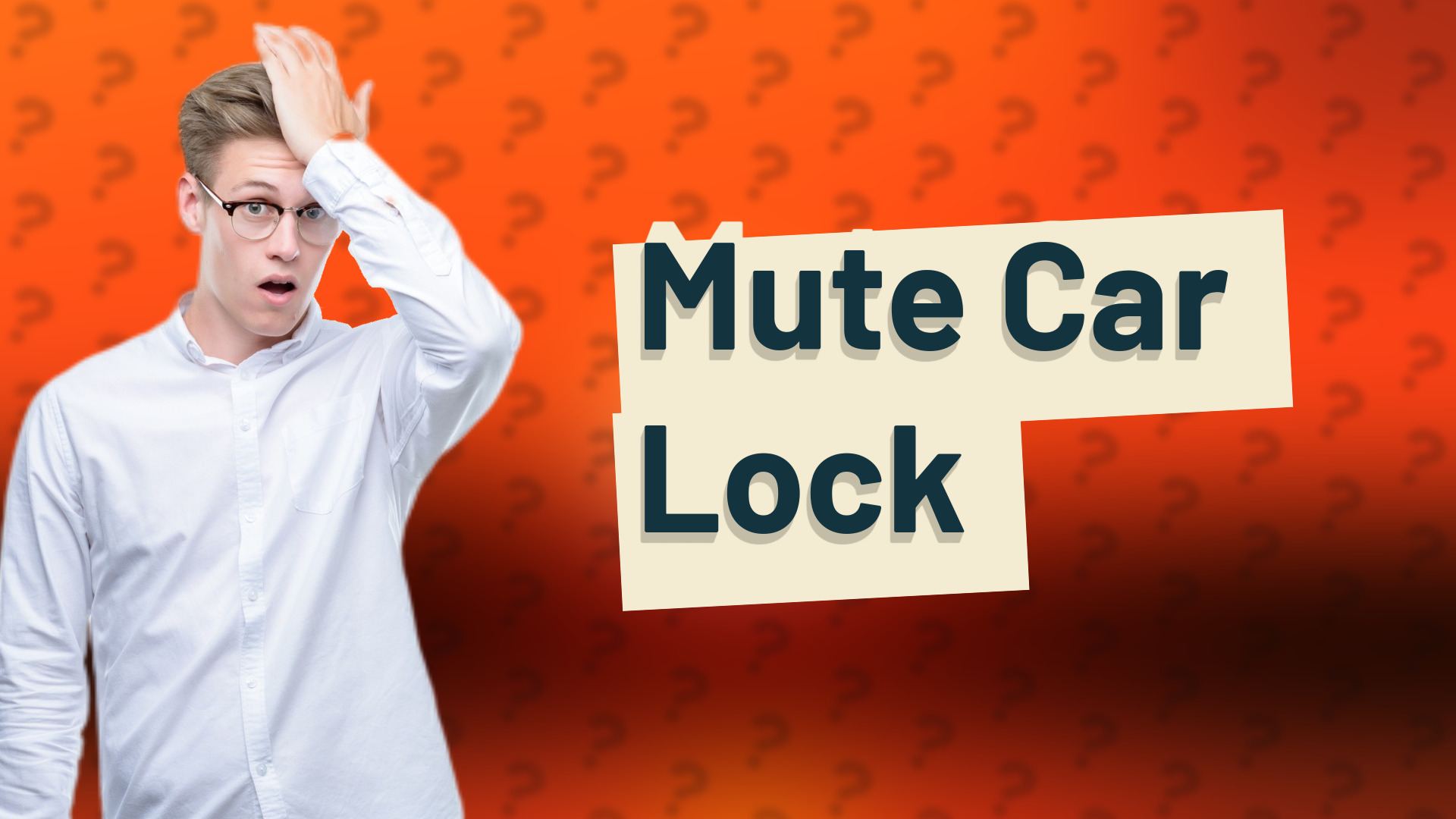 Mute Car Lock