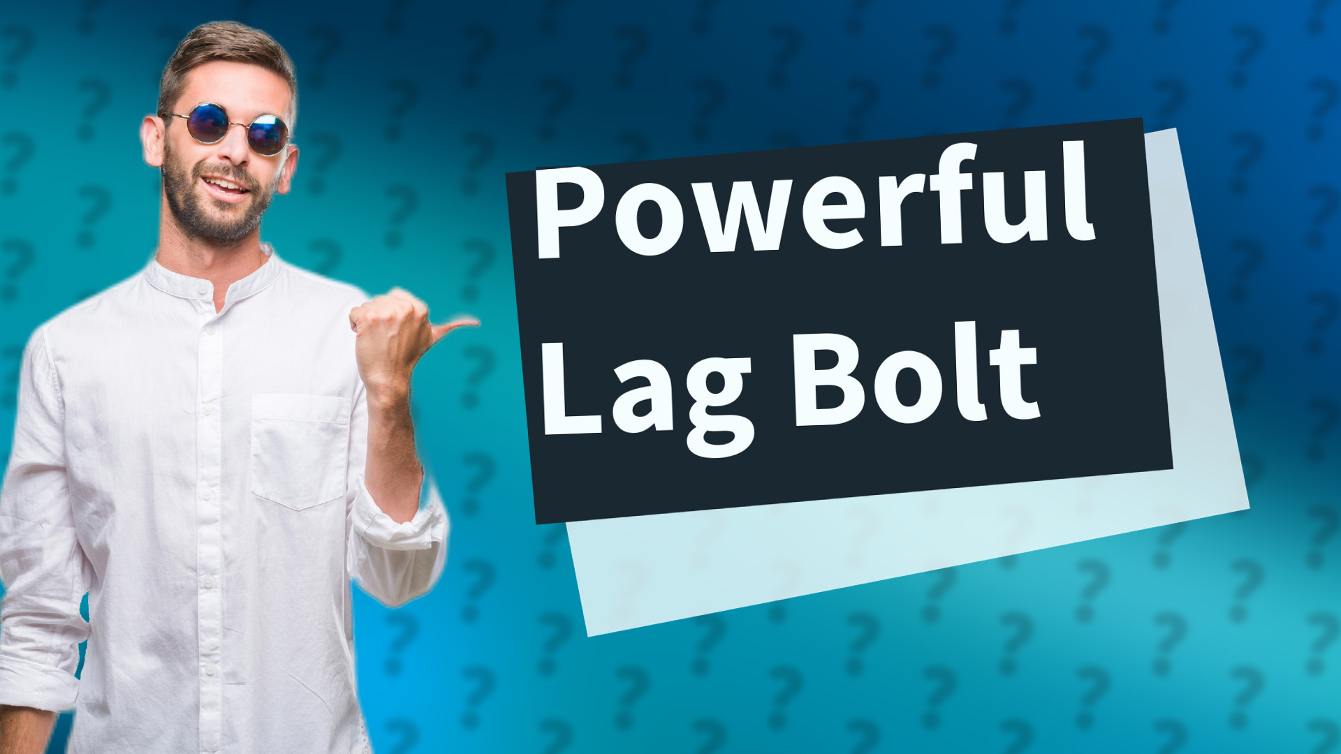 Powerful Lag Bolt