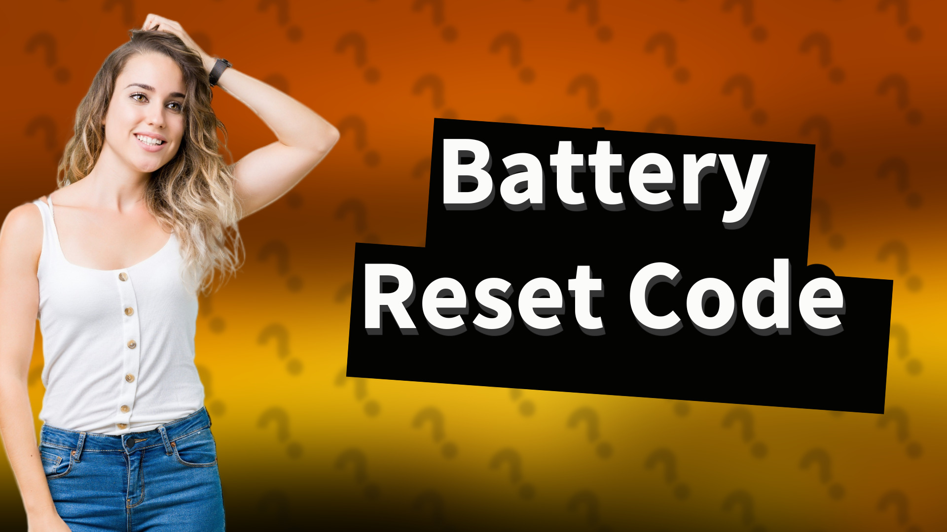 Battery Reset Code