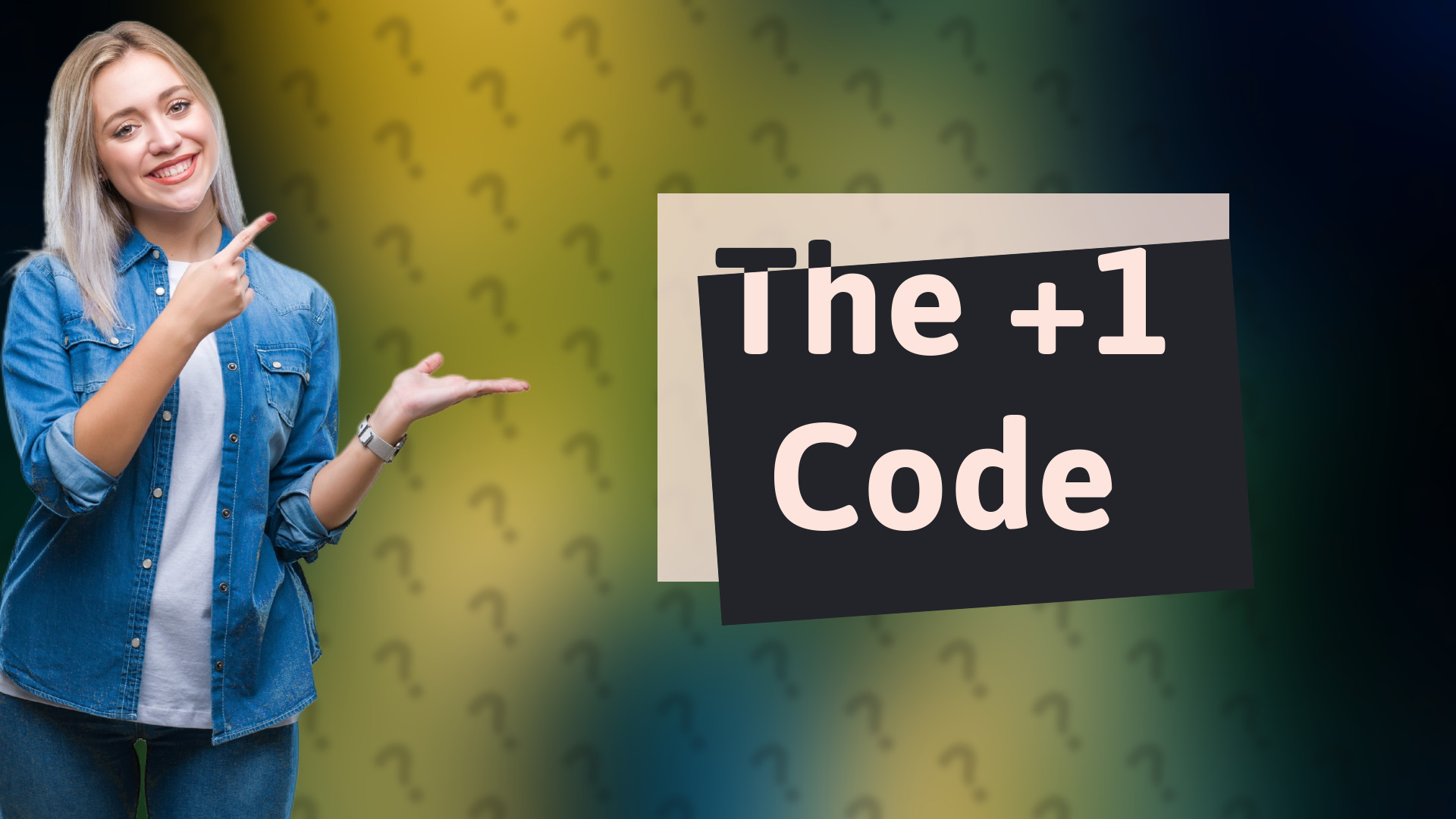 The +1 Code