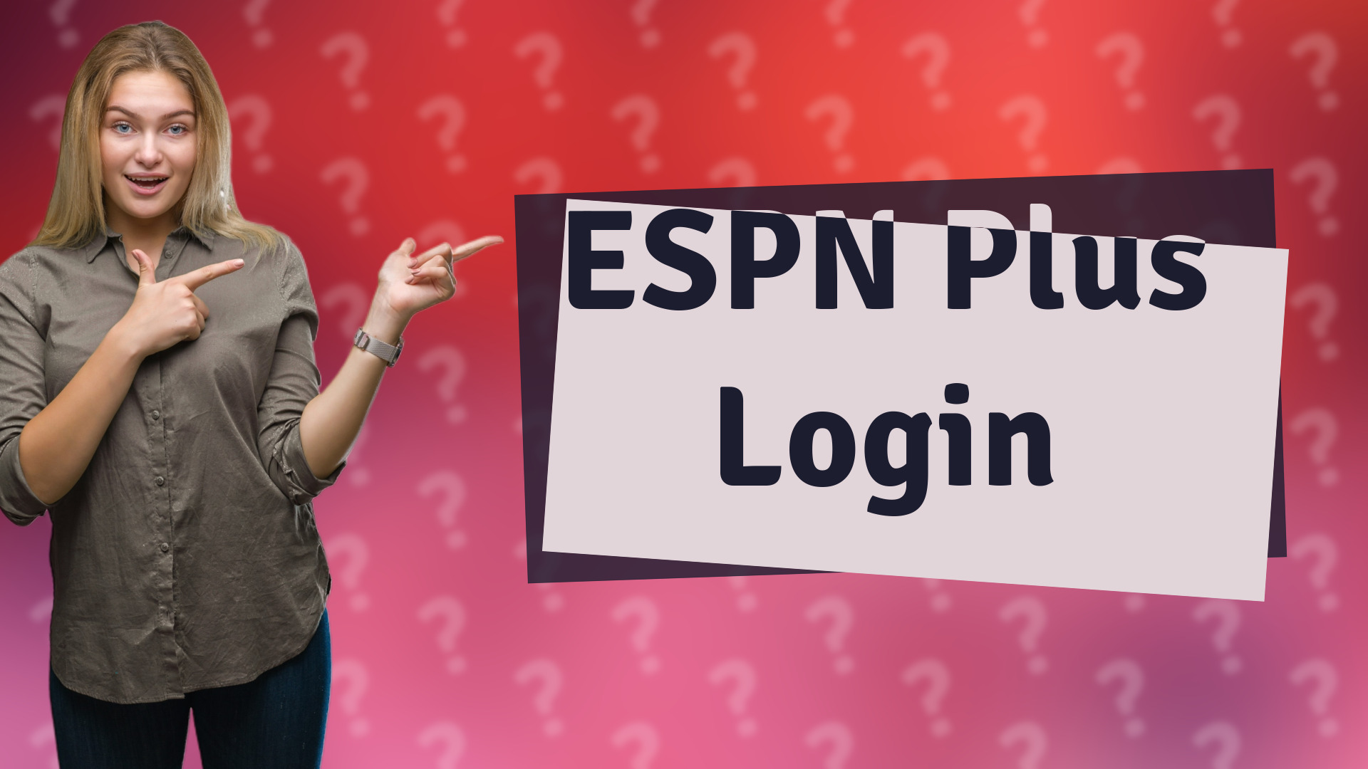 ESPN Plus Login