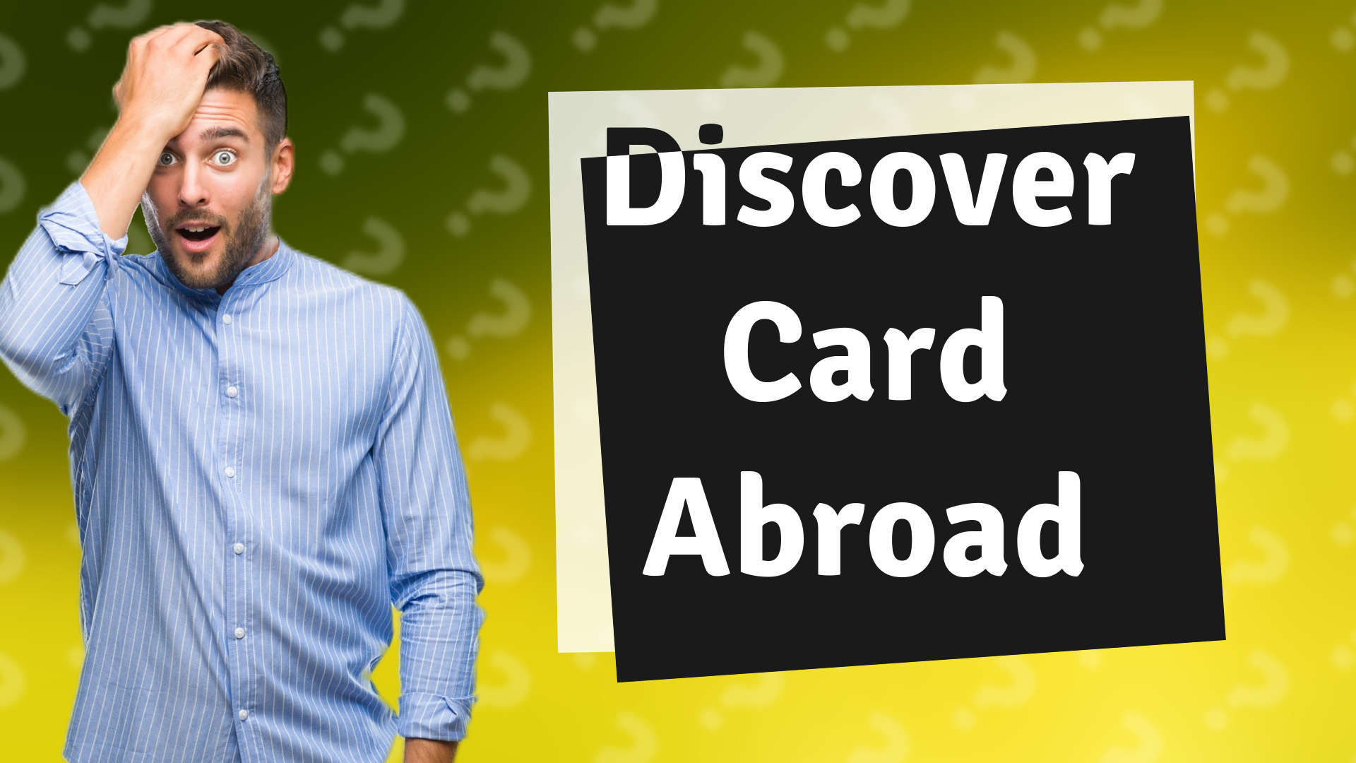 Discover Card Abroad
