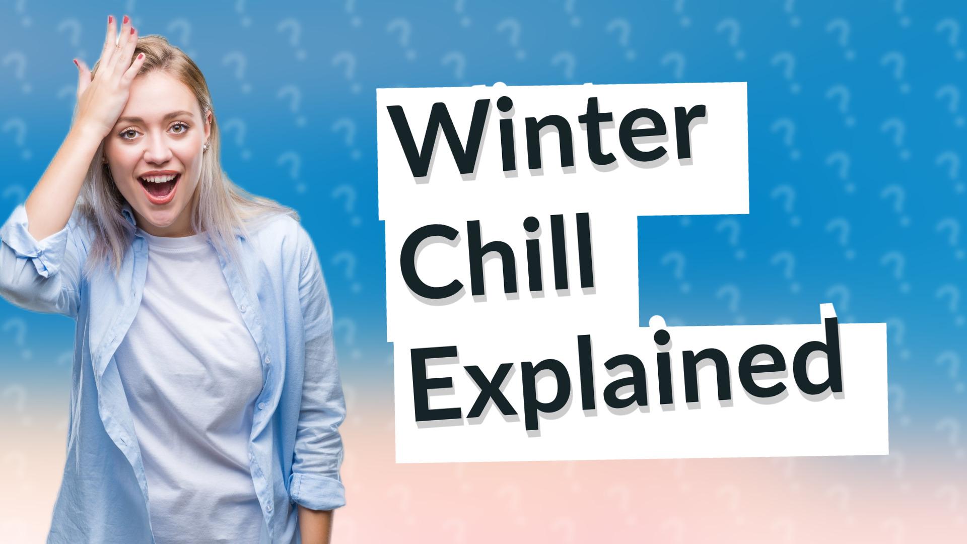 Winter Chill Explained