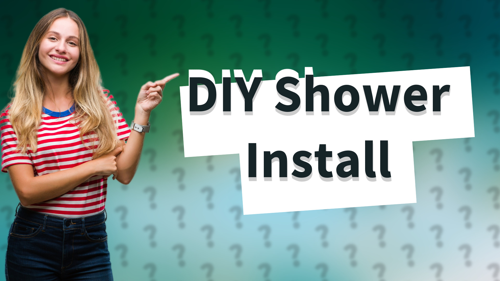 DIY Shower Install