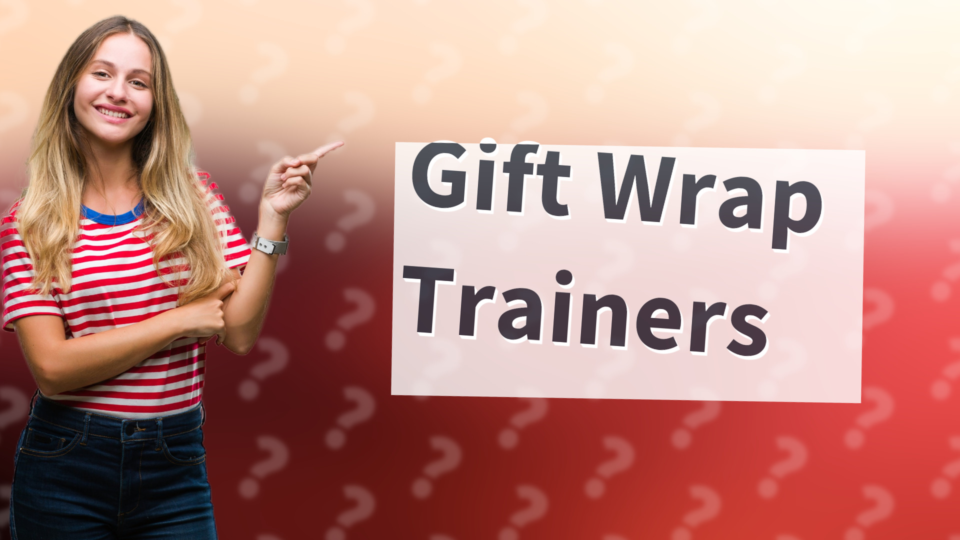Gift Wrap Trainers