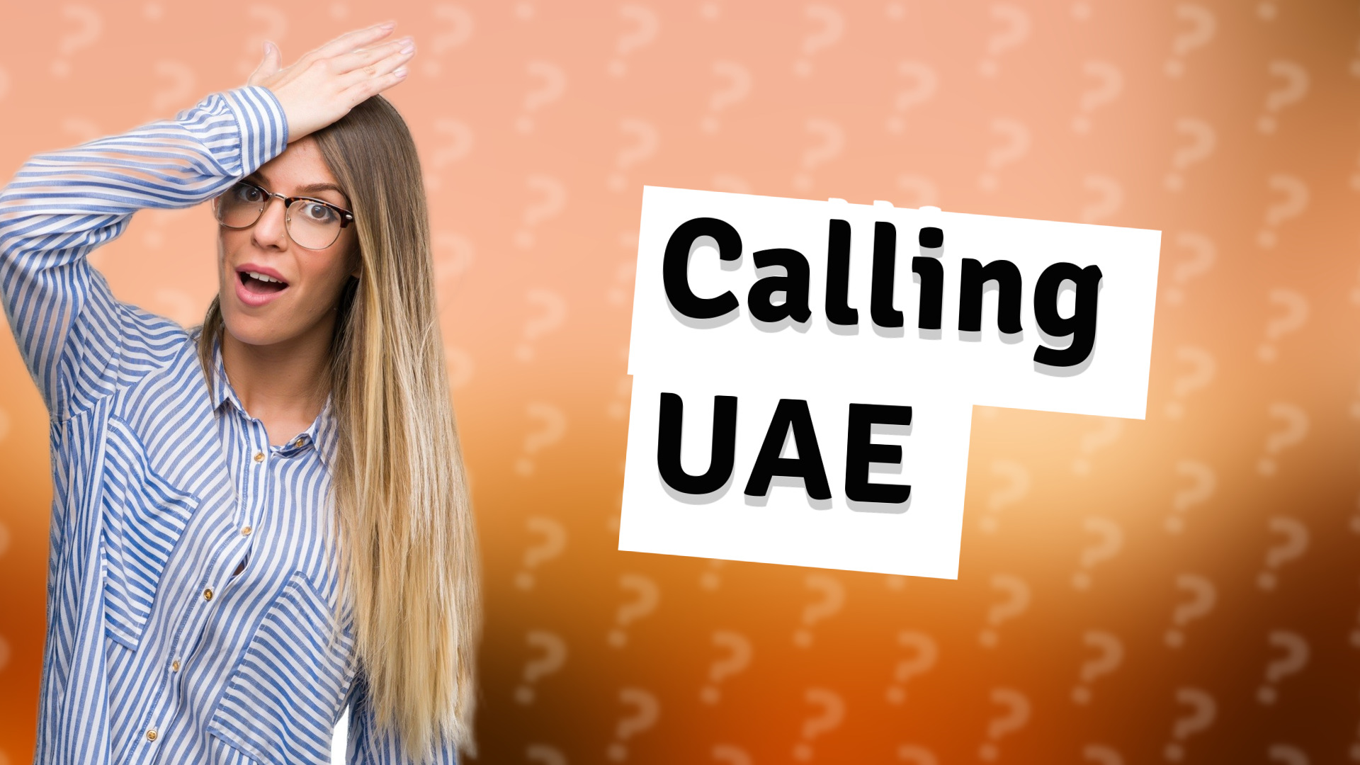 Calling UAE