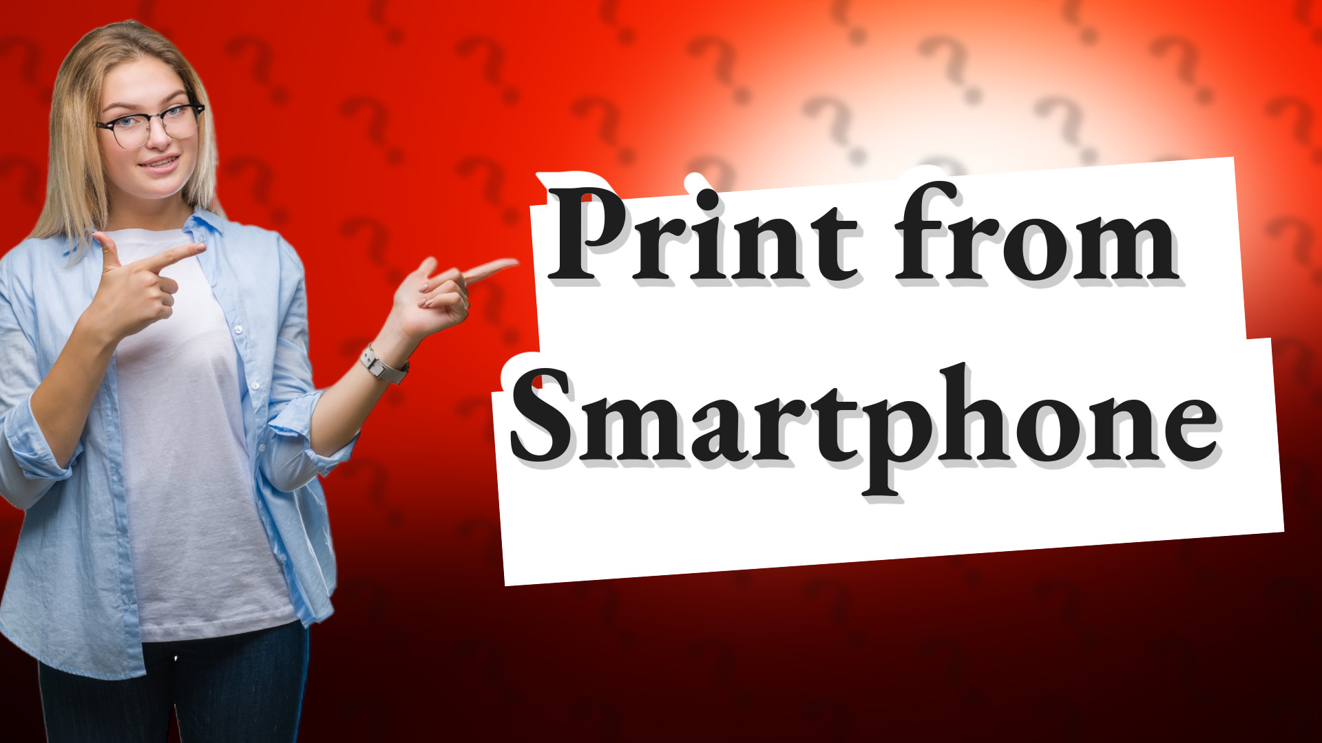 Print from Smartphone