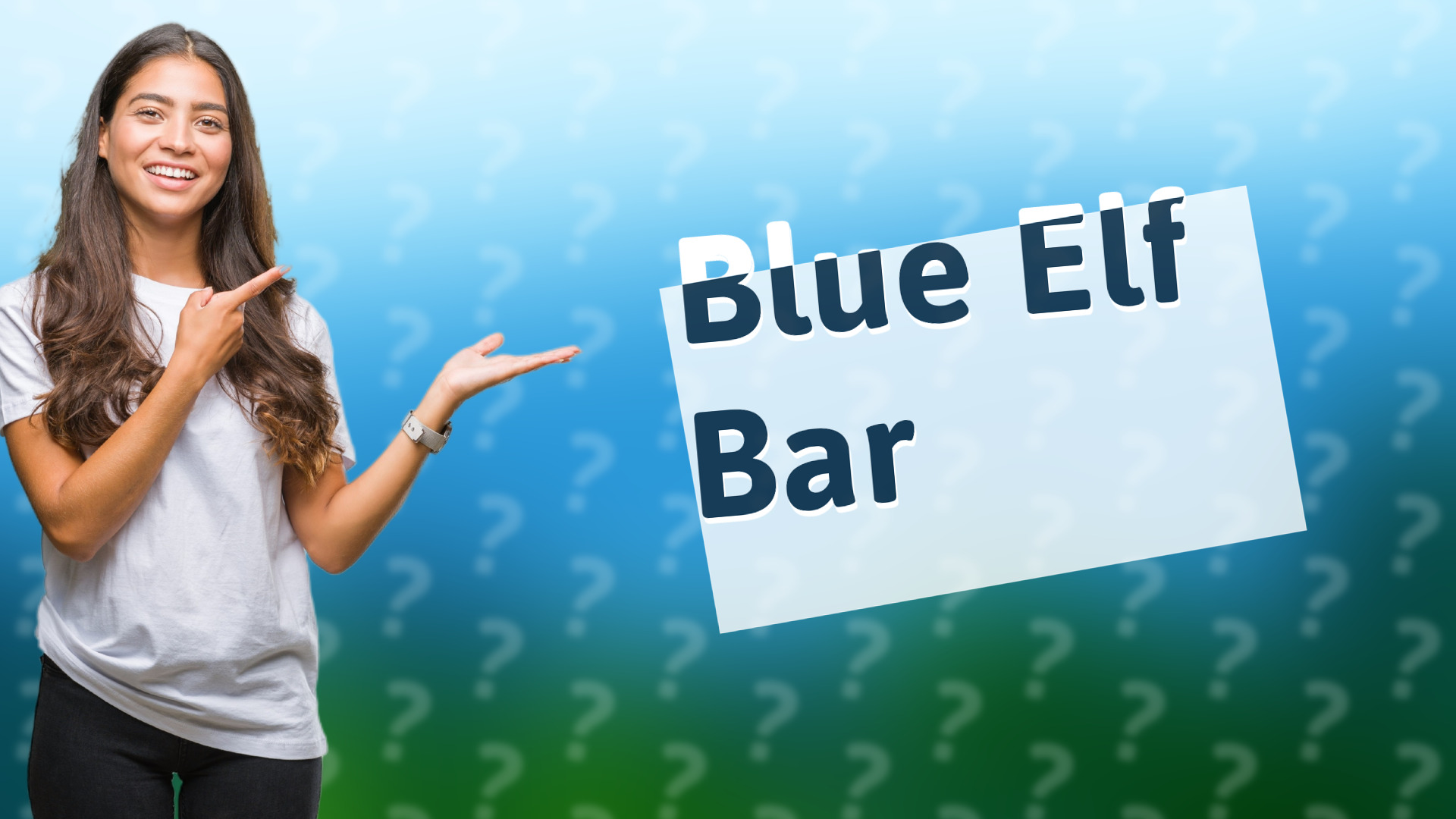 Blue Elf Bar