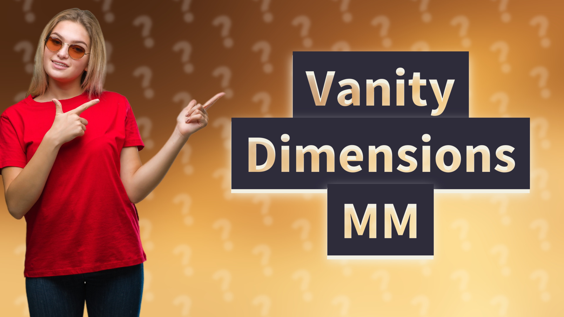 Vanity Dimensions MM