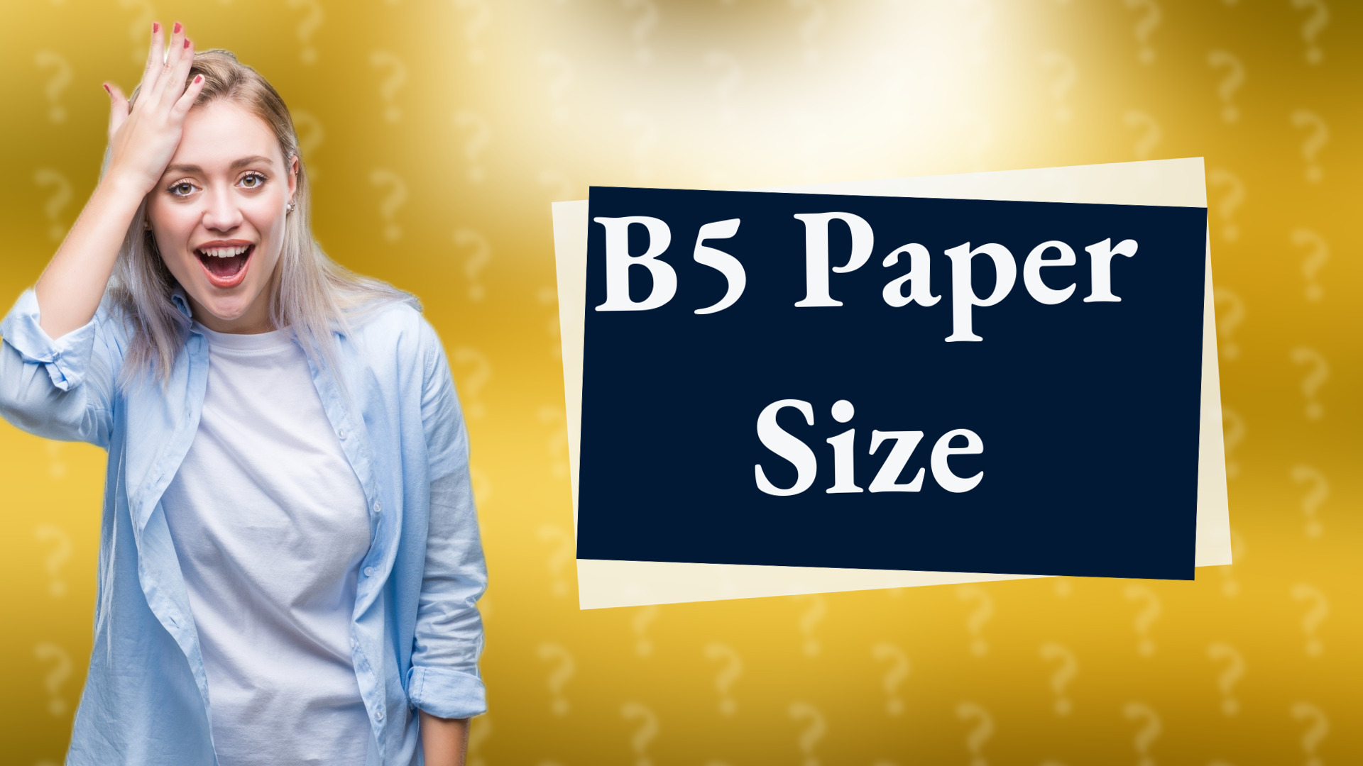 B5 Paper Size