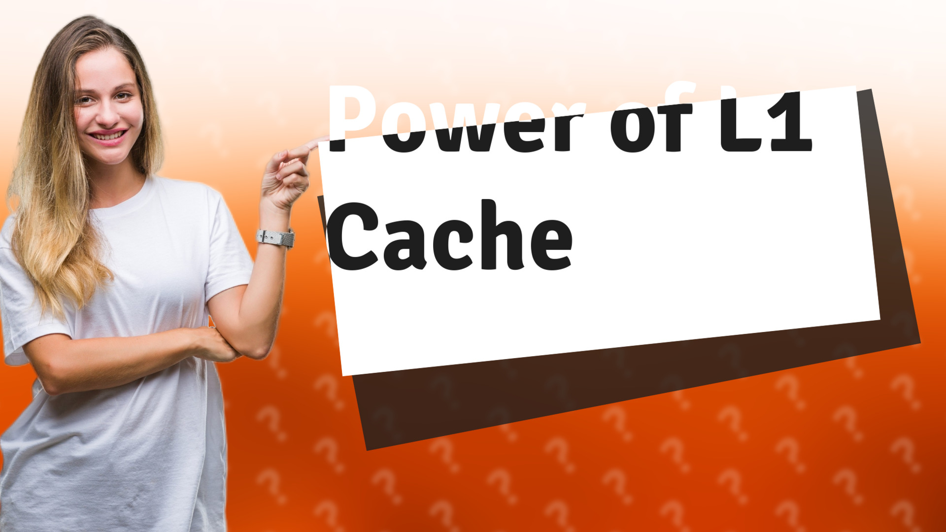 Power of L1 Cache