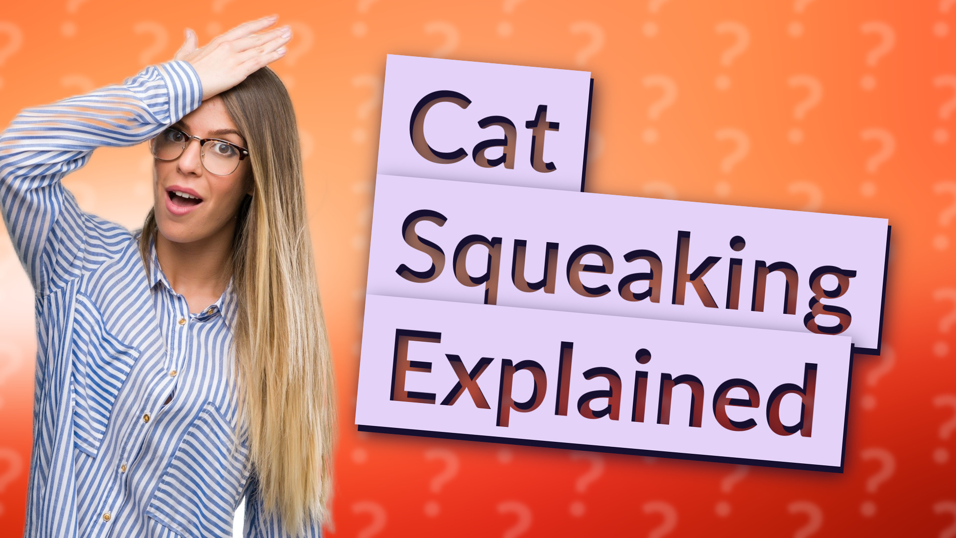 Cat Squeaking Explained