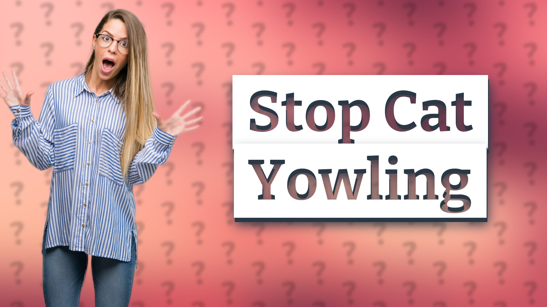 Stop Cat Yowling