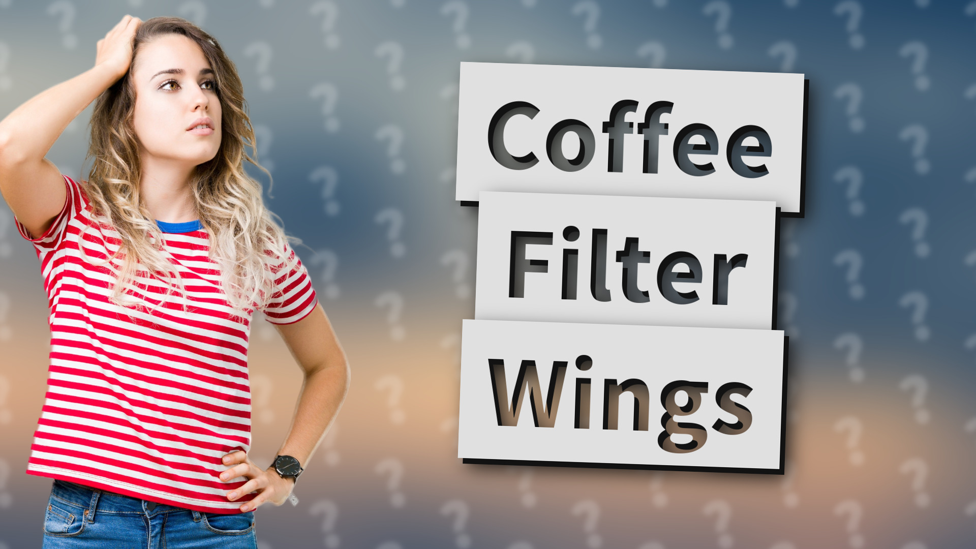 Coffee Filter Wings