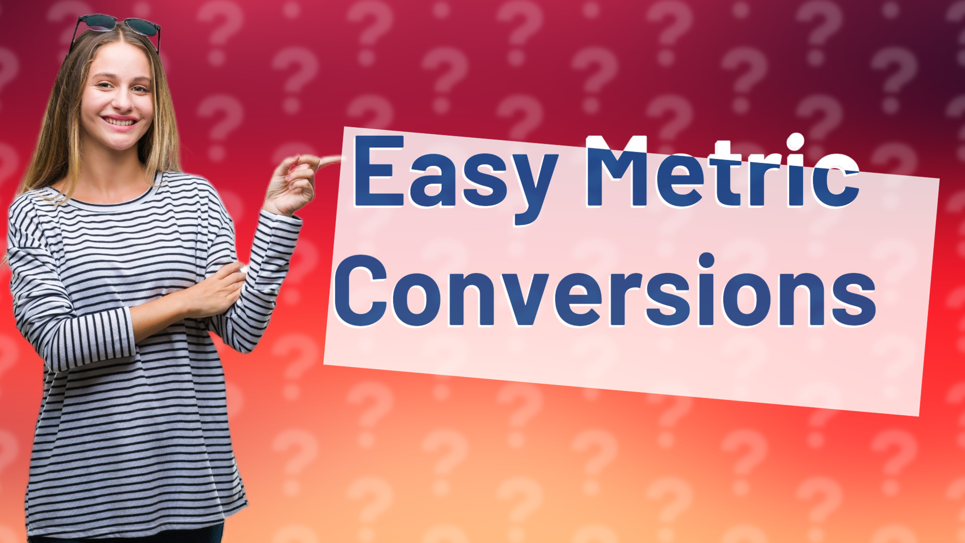 Easy Metric Conversions