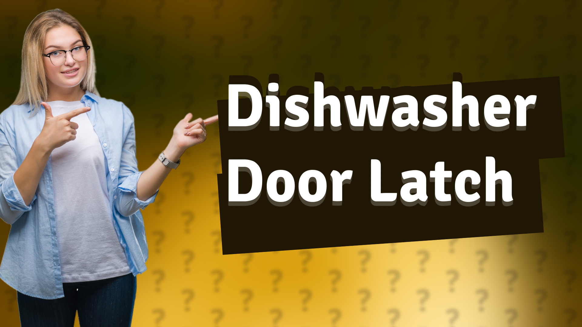 Dishwasher Door Latch