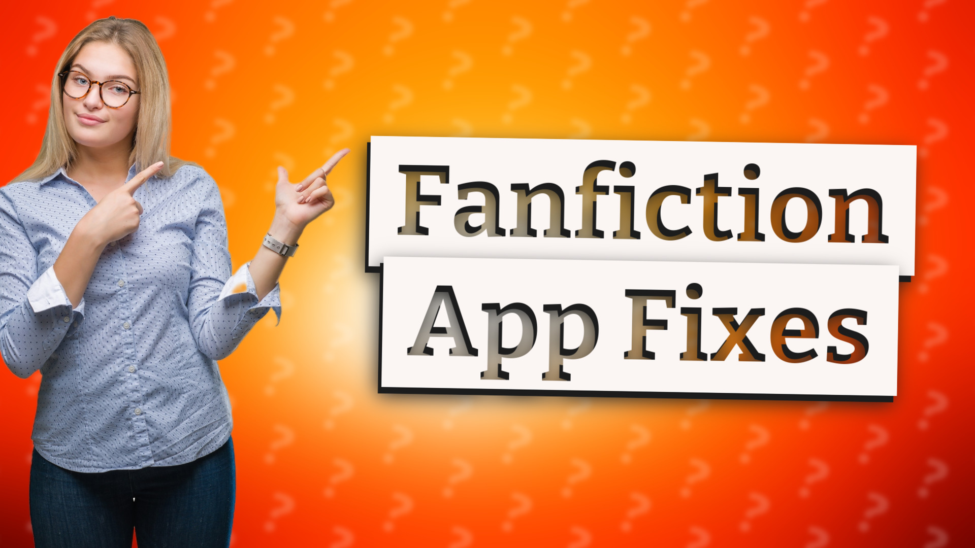 Fanfiction App Fixes