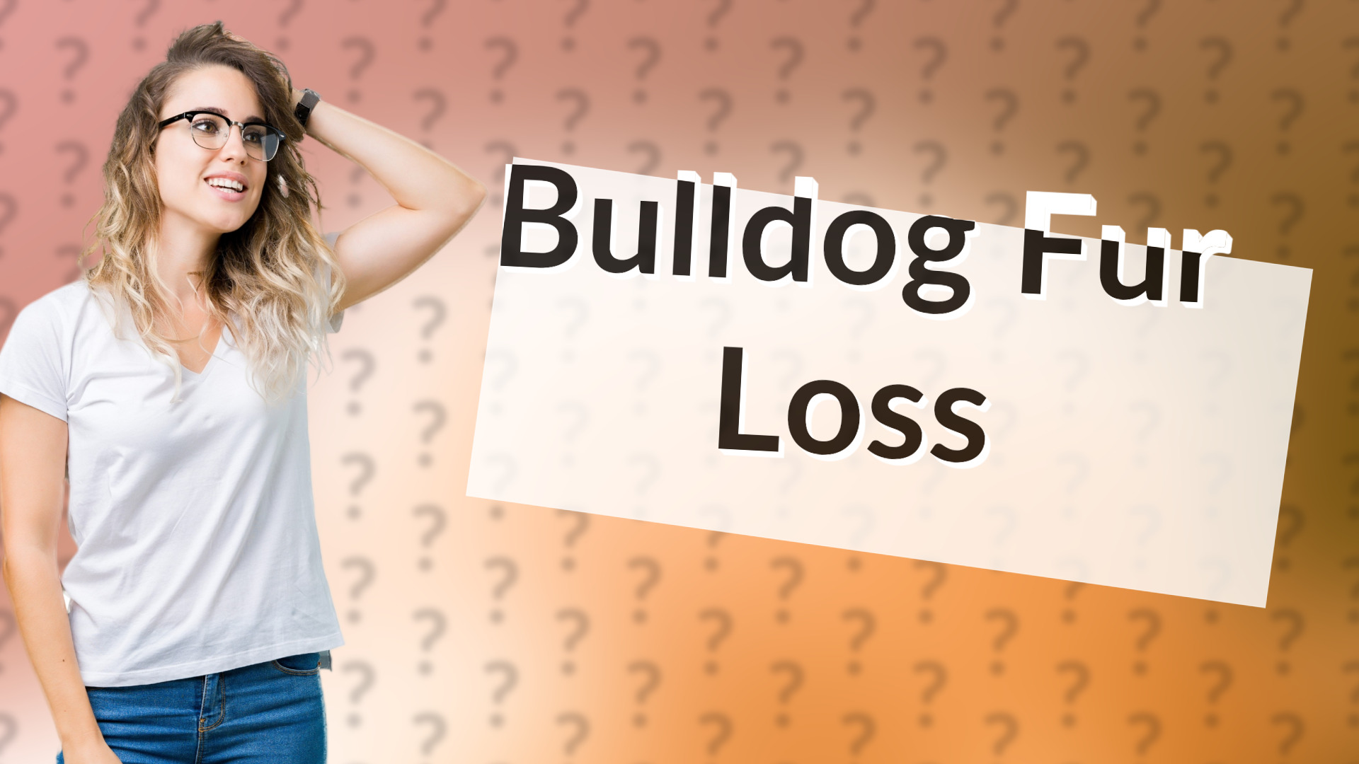 Bulldog Fur Loss