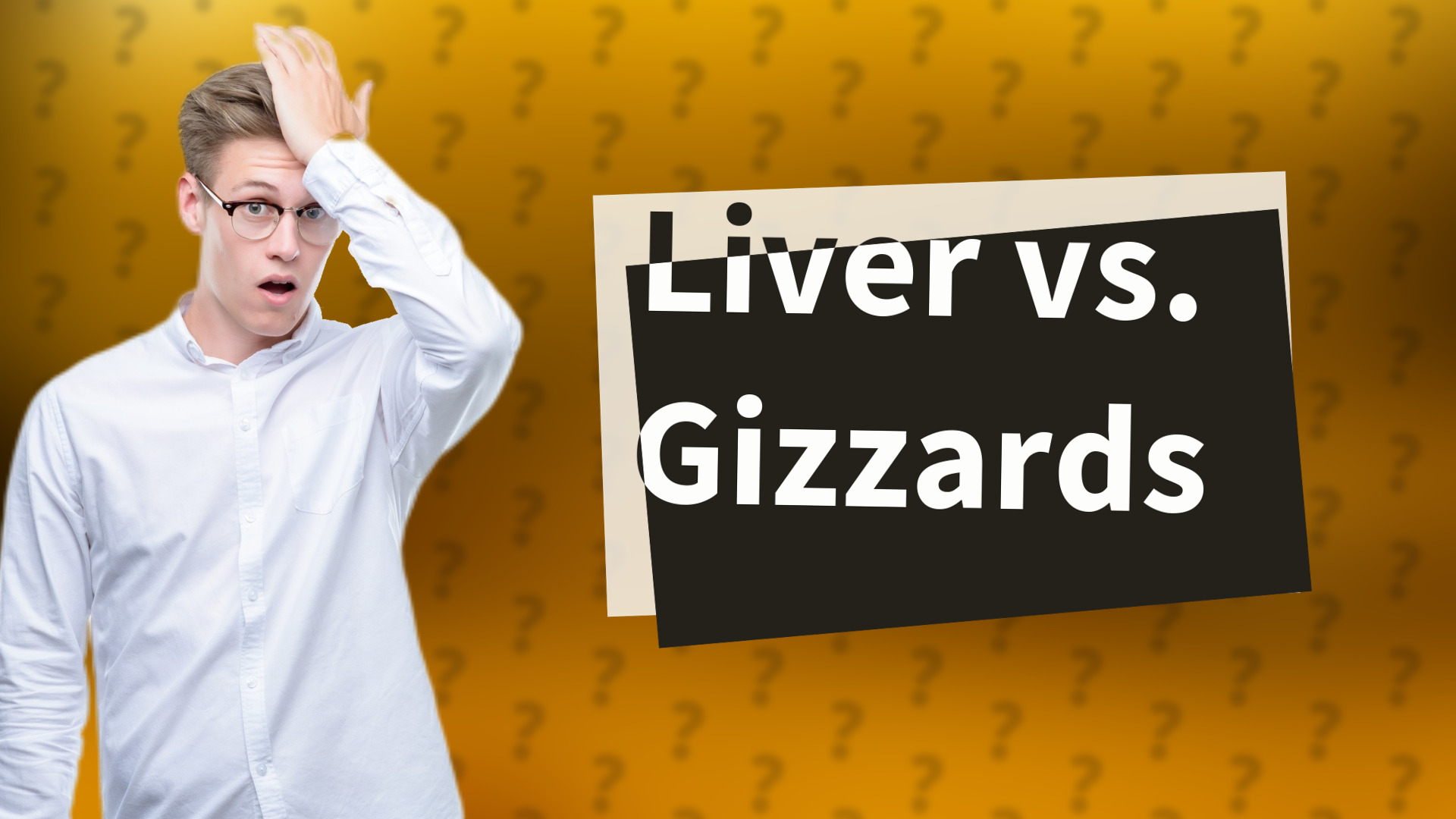 Liver vs. Gizzards